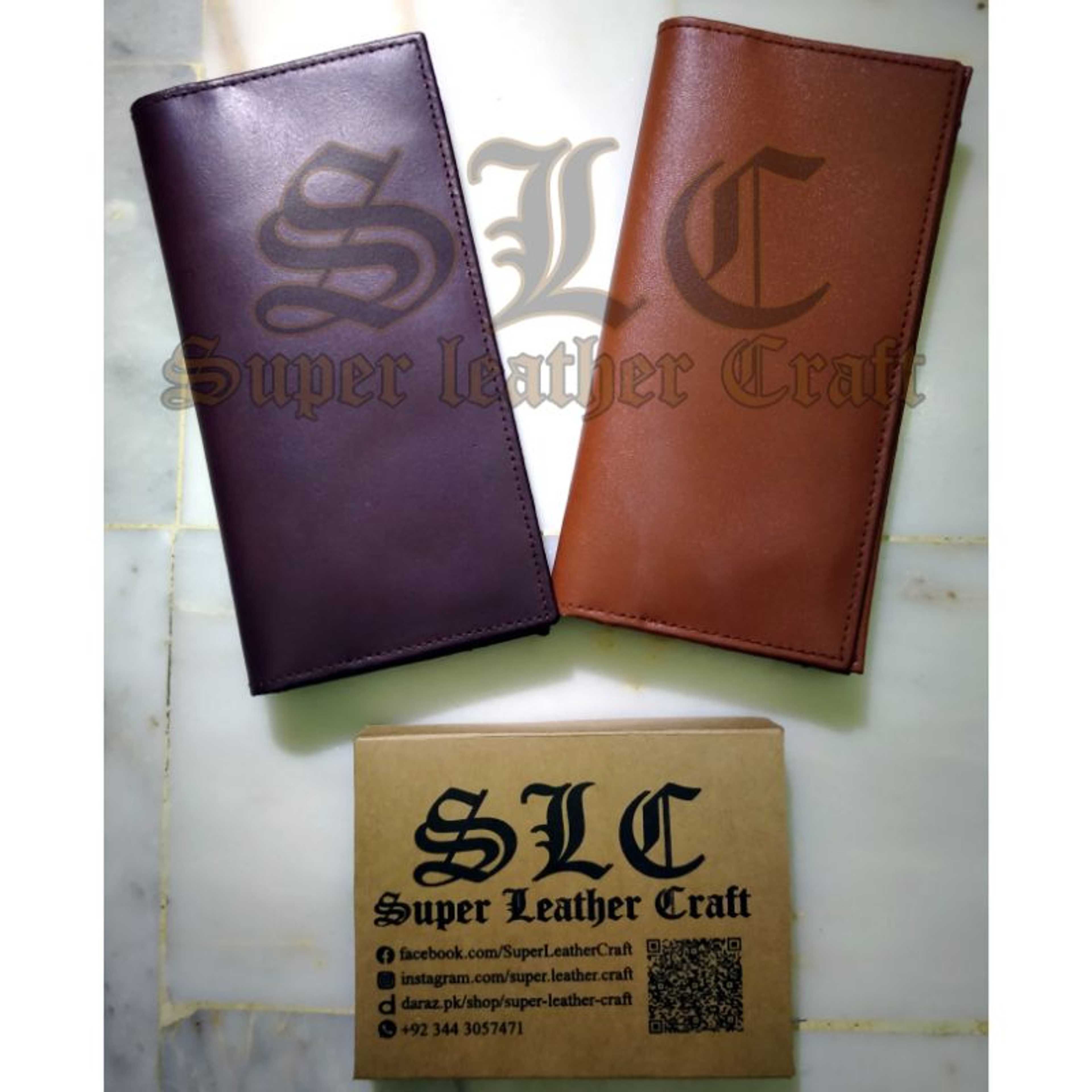 Ladies & Men Pure Cow Leather Mobile , Card and Cash Pouch.