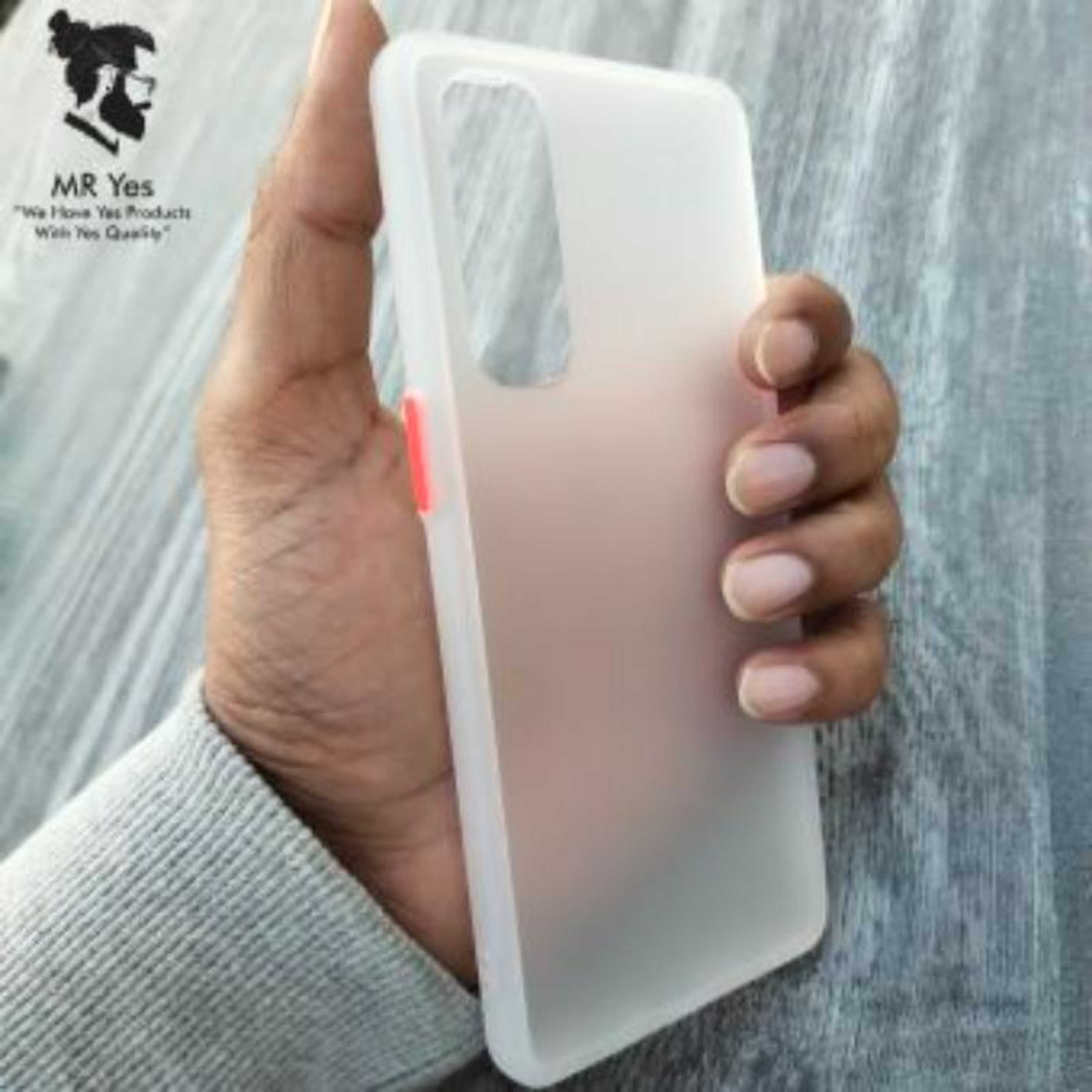 For OPPO_Reno 4 Pro Case Premium Quality Matte Transparent Protective Phone Back Cover