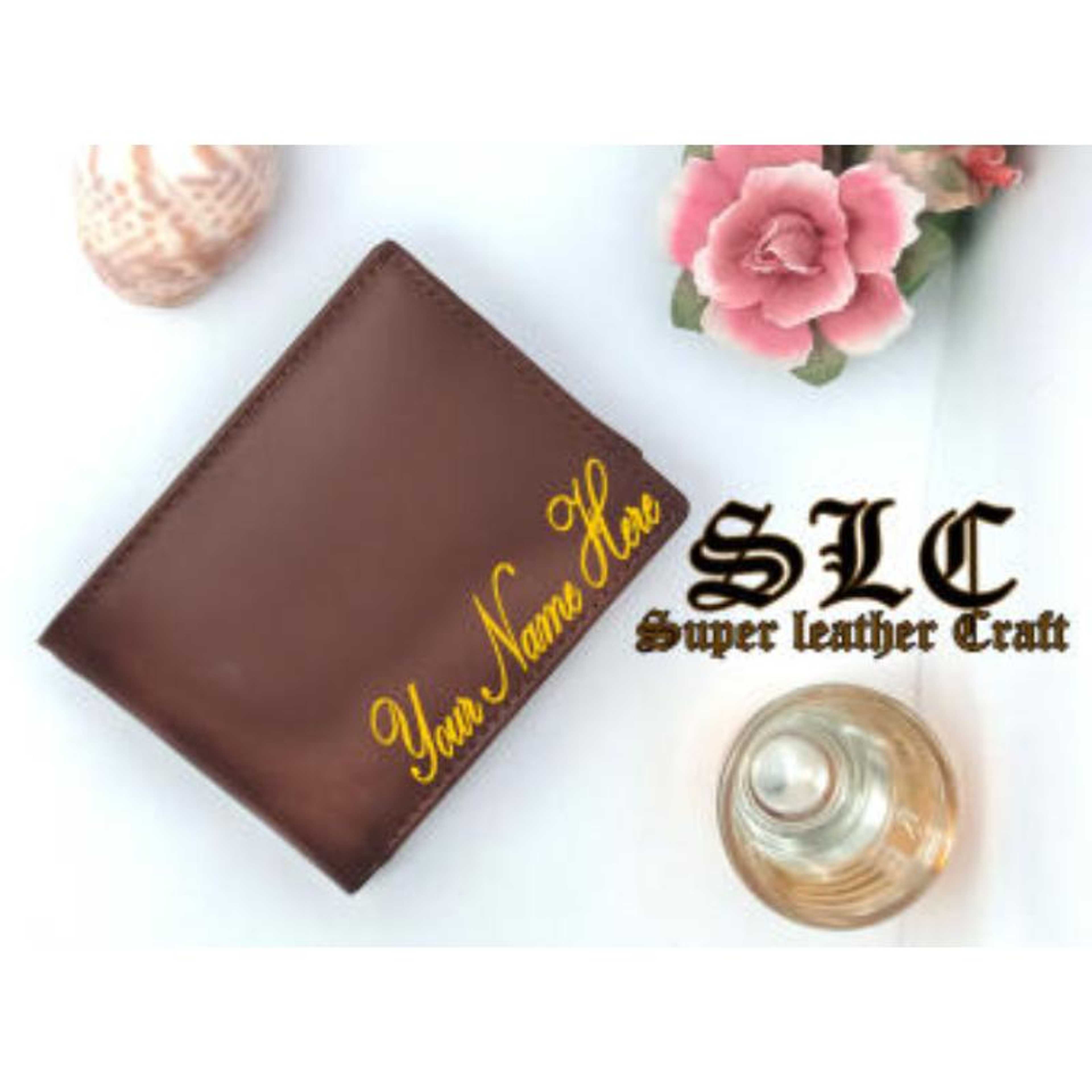Small Size Wallet Cow Leather - Product Main Image