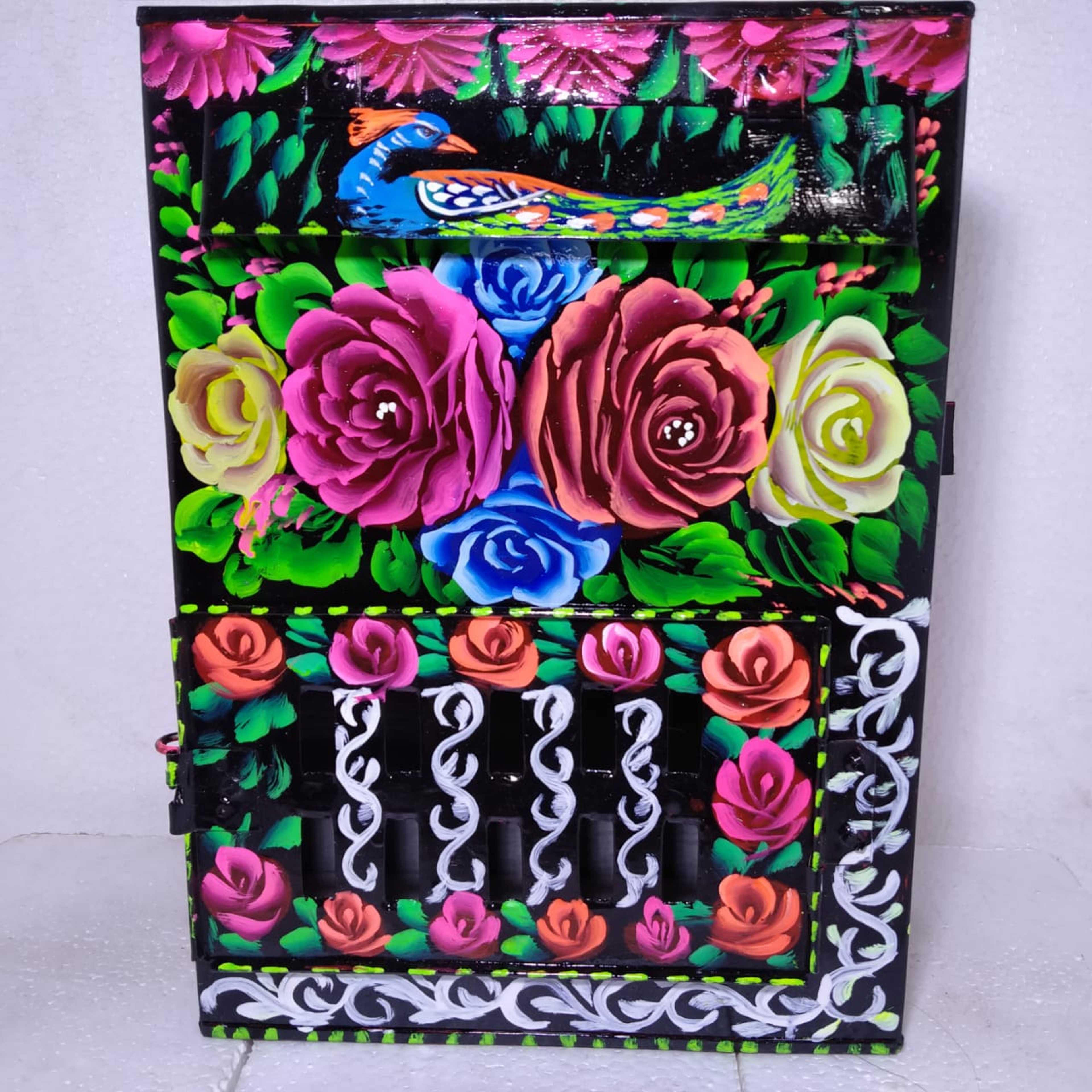 Truck Art Hand Painted Letter Box