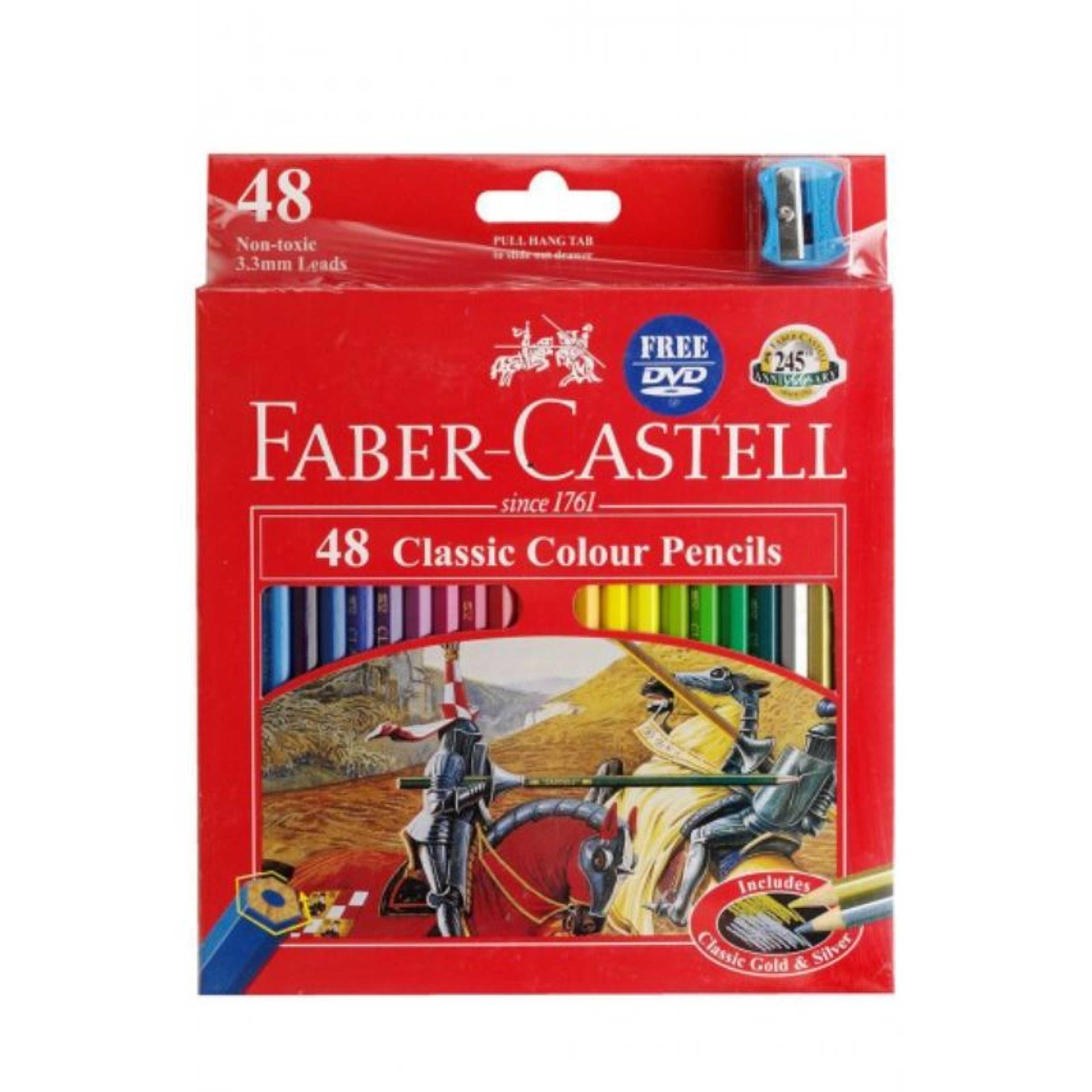 Faber Castel classic pencil colours set of 48