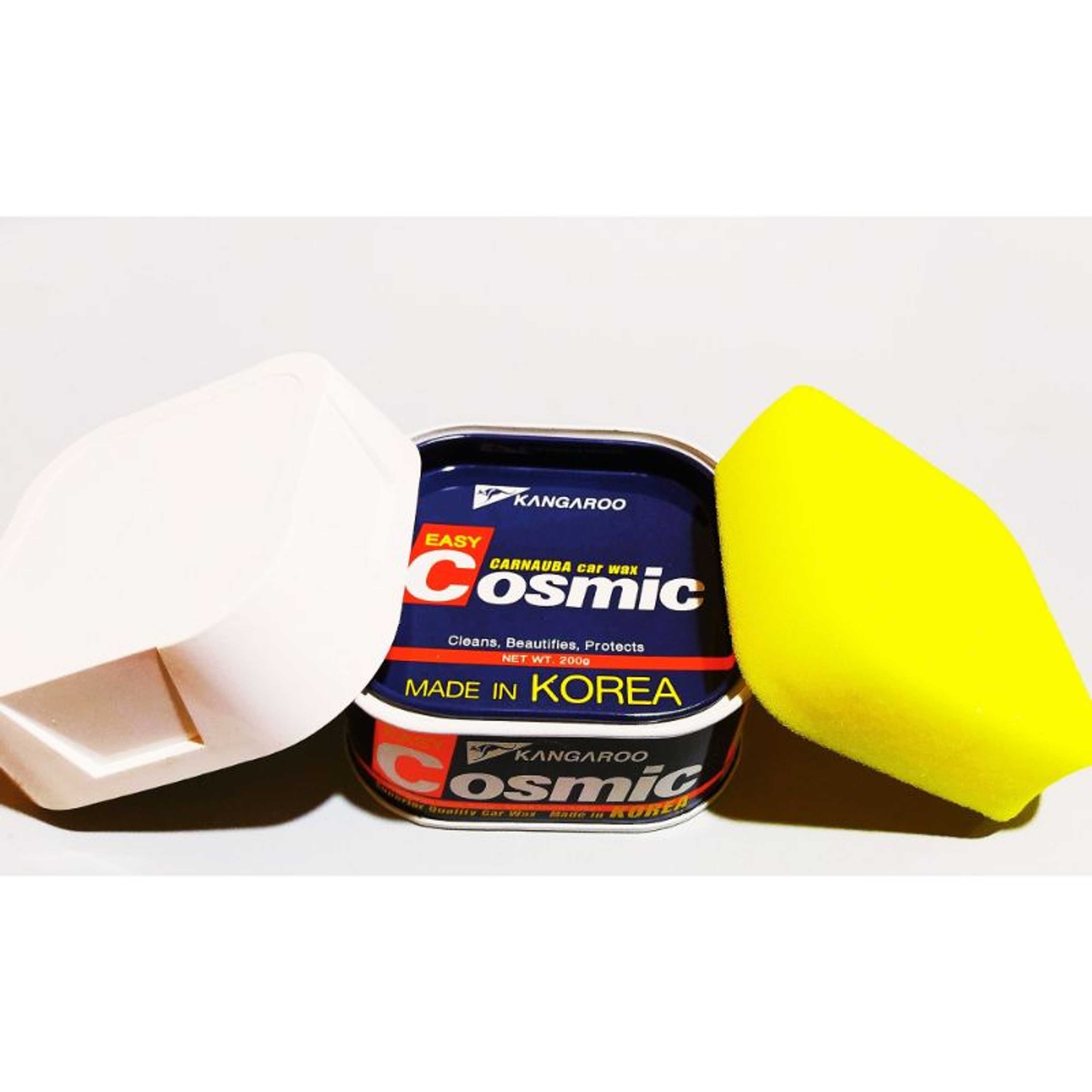 Cosmic Easy car polish -- Hard wax -- Made in Korea -- Applicator sponge inside