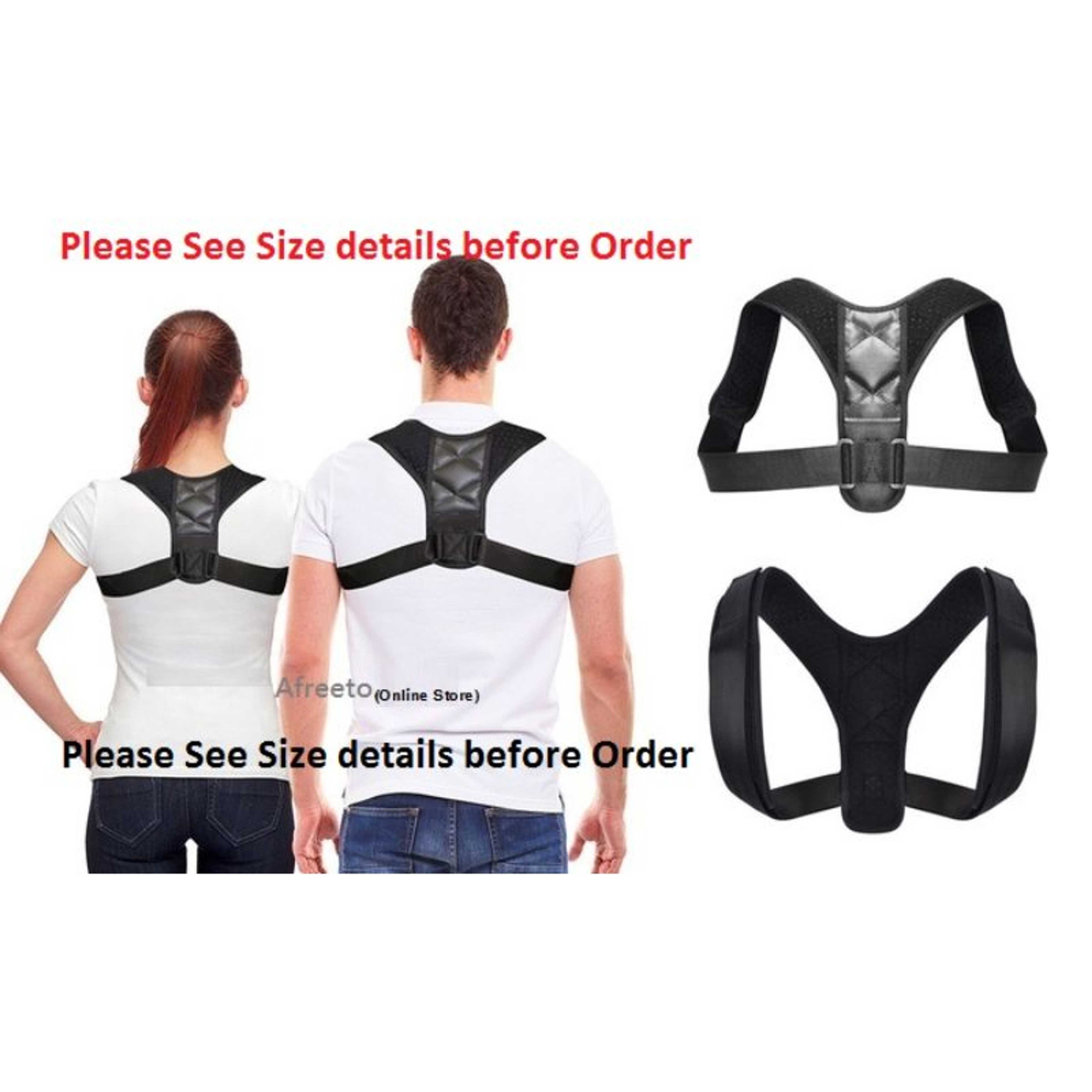 "Body Posture Corrector Belt / Spine Shoulder Support "