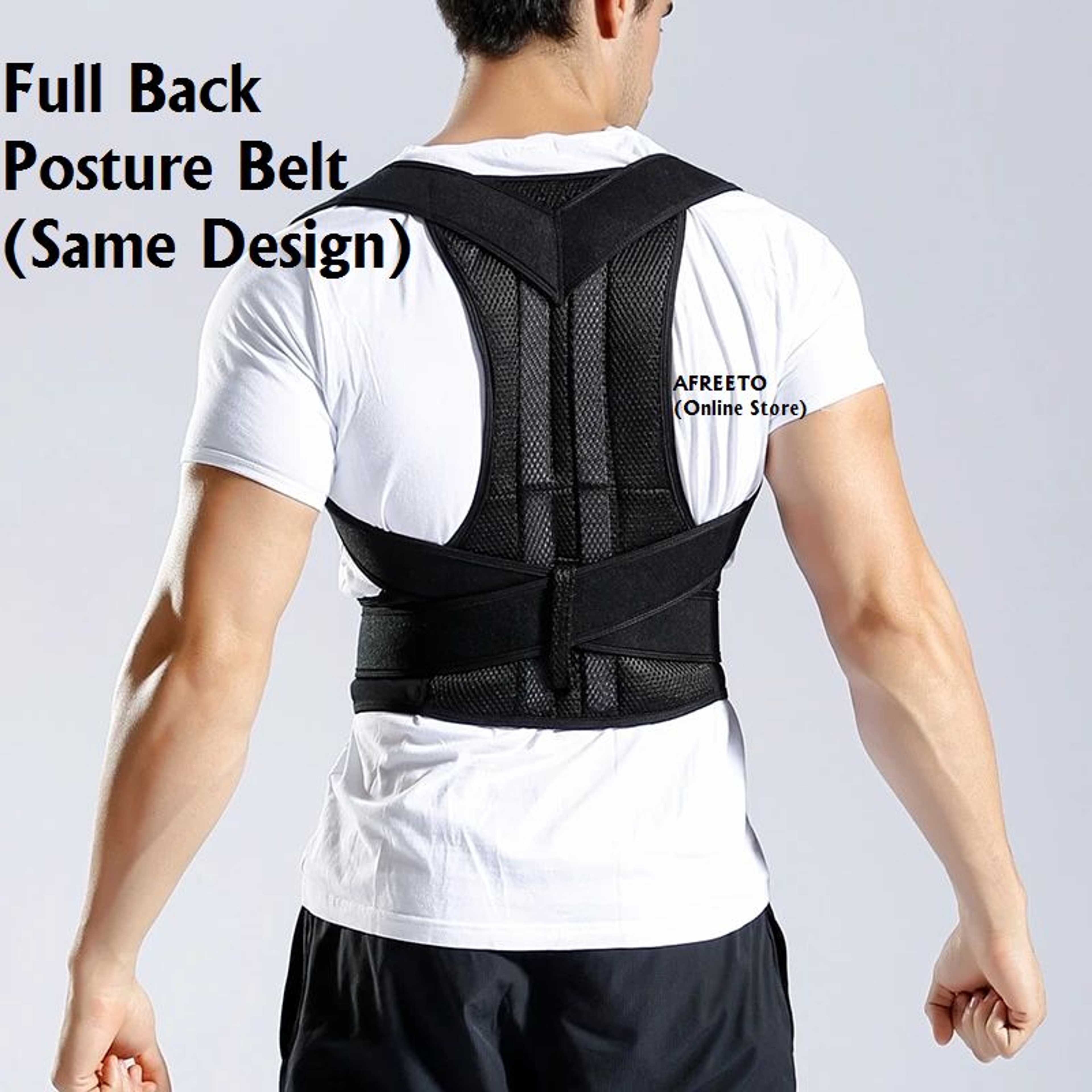 "Adjustable Posture Corrector Brace Shoulder Back Support Belt for Male Female Brace and Back Support Belt "