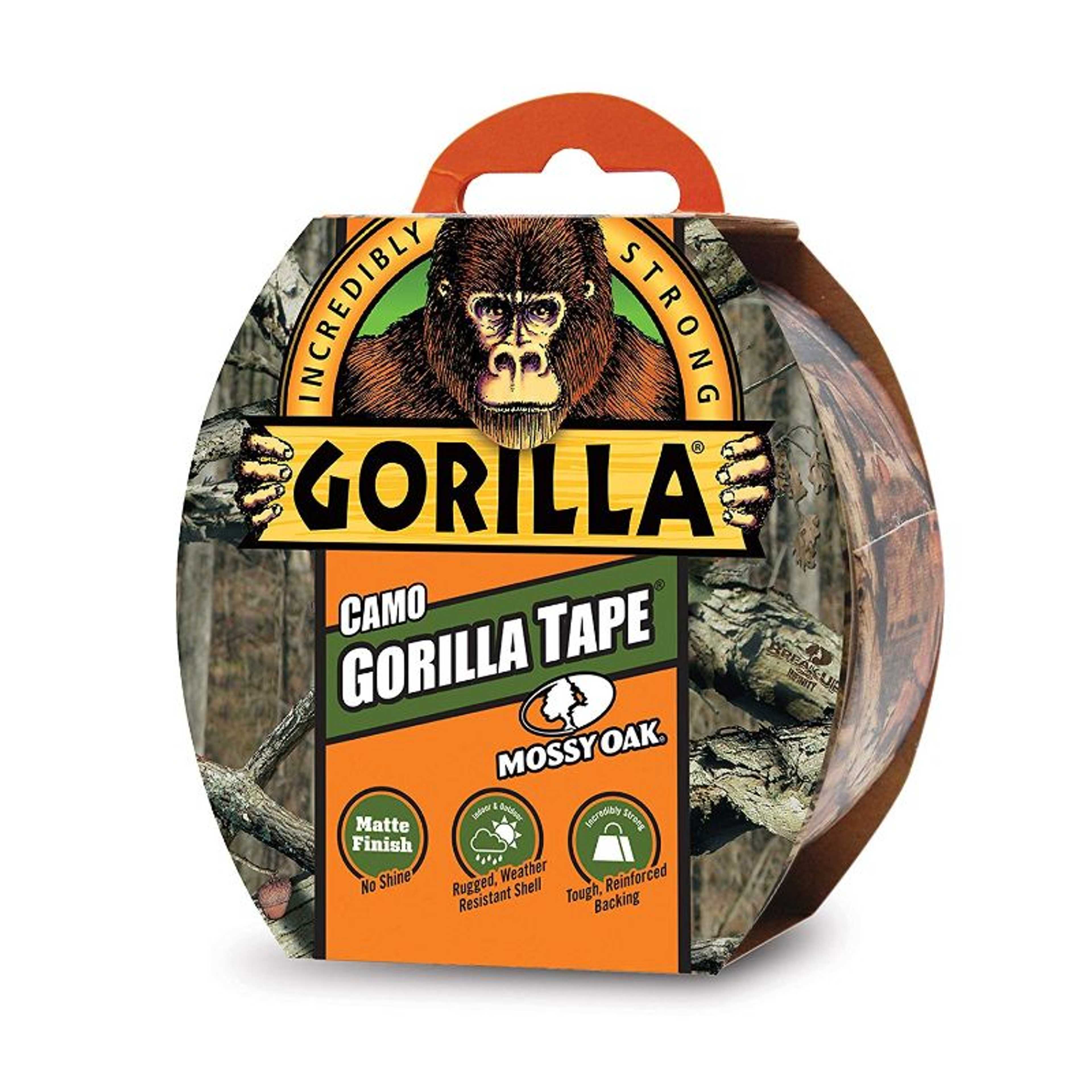 Gorilla Camo Duct Tape, 1.88 in x 9 yd, Mossy Oak,