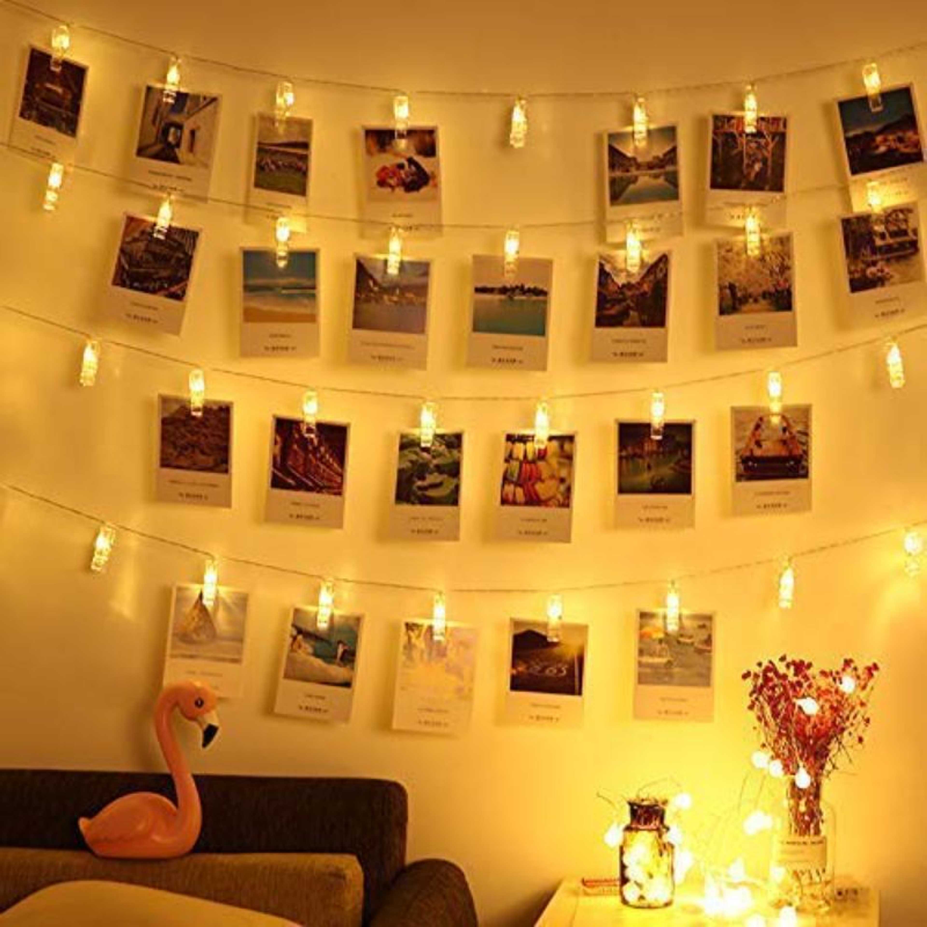 Led Photo Clip String Fairy Lights  for Hanging Photos  - Product Main Image