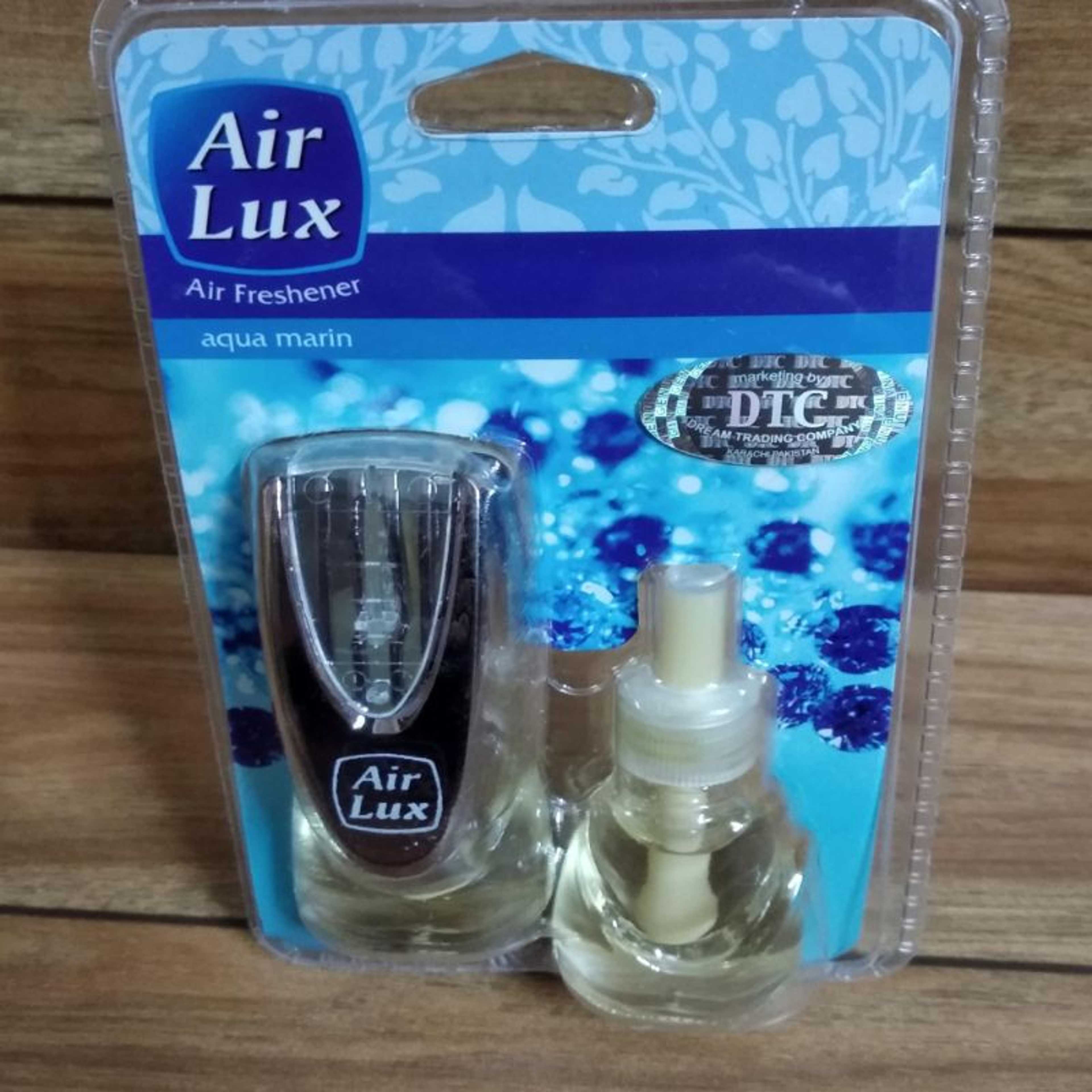 "Airlux Air Freshener Aqua Marin 10ml + 10ml / Car Air Freshener / Imported / Original Turkey Fragrance / Airlux 10 ml x 2 Car Refreshener - Aqua Marin Art # AFCD 01 (1 Pcs) "