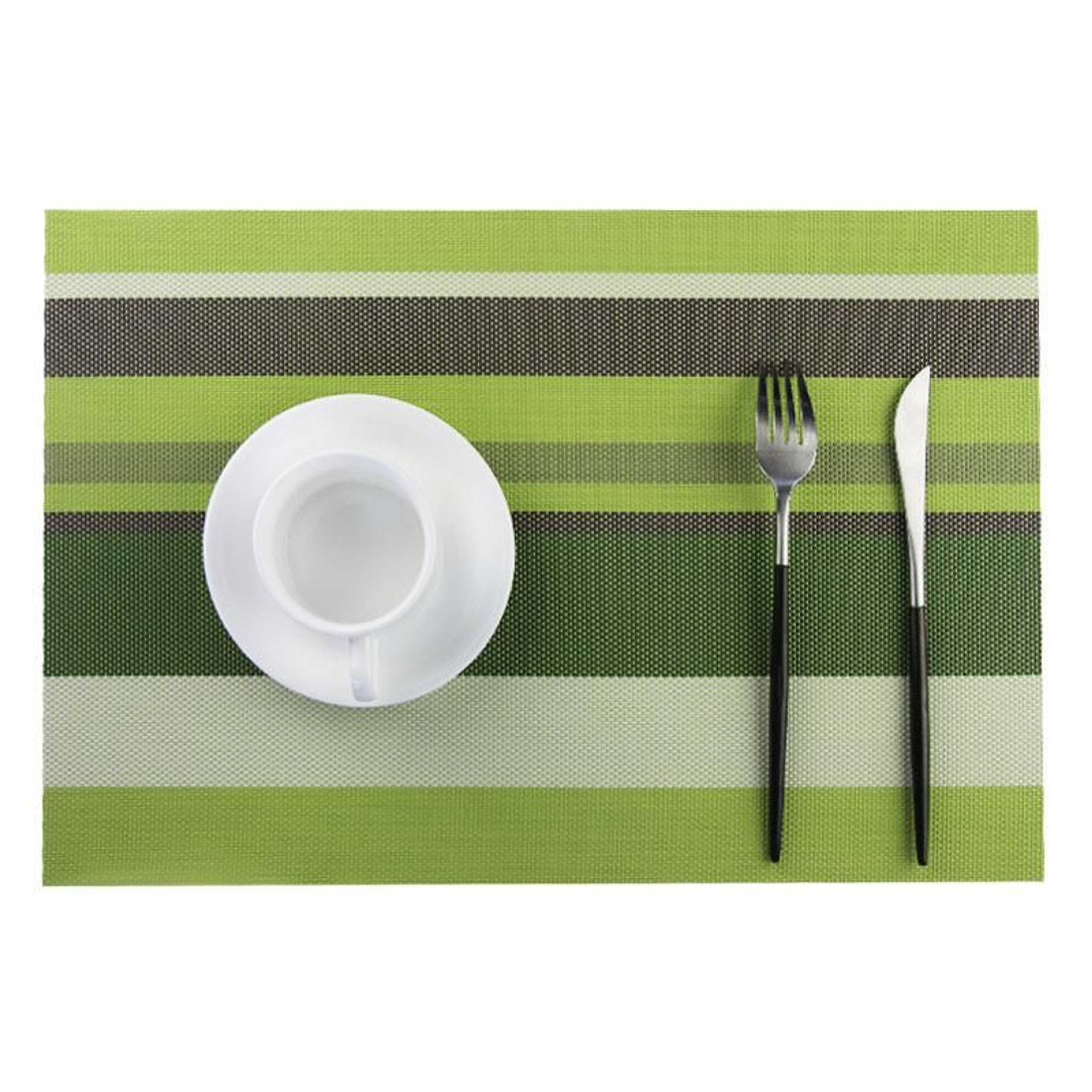 Pack of 02 Antibacterial Waterproof Printed Place Mats for Kitchen Cupboards, Drawers, Tables 45x160cm