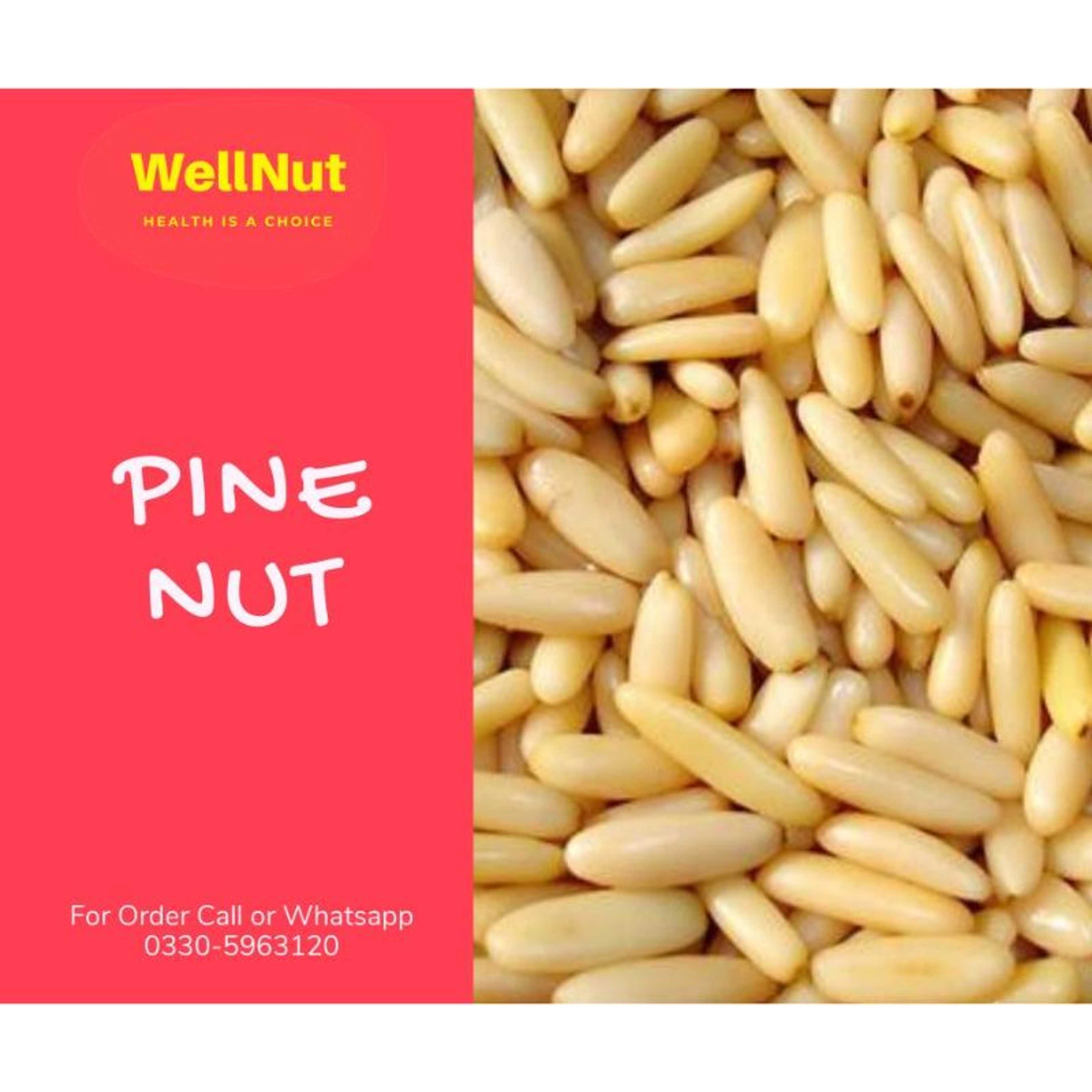 Pine nut with shell 