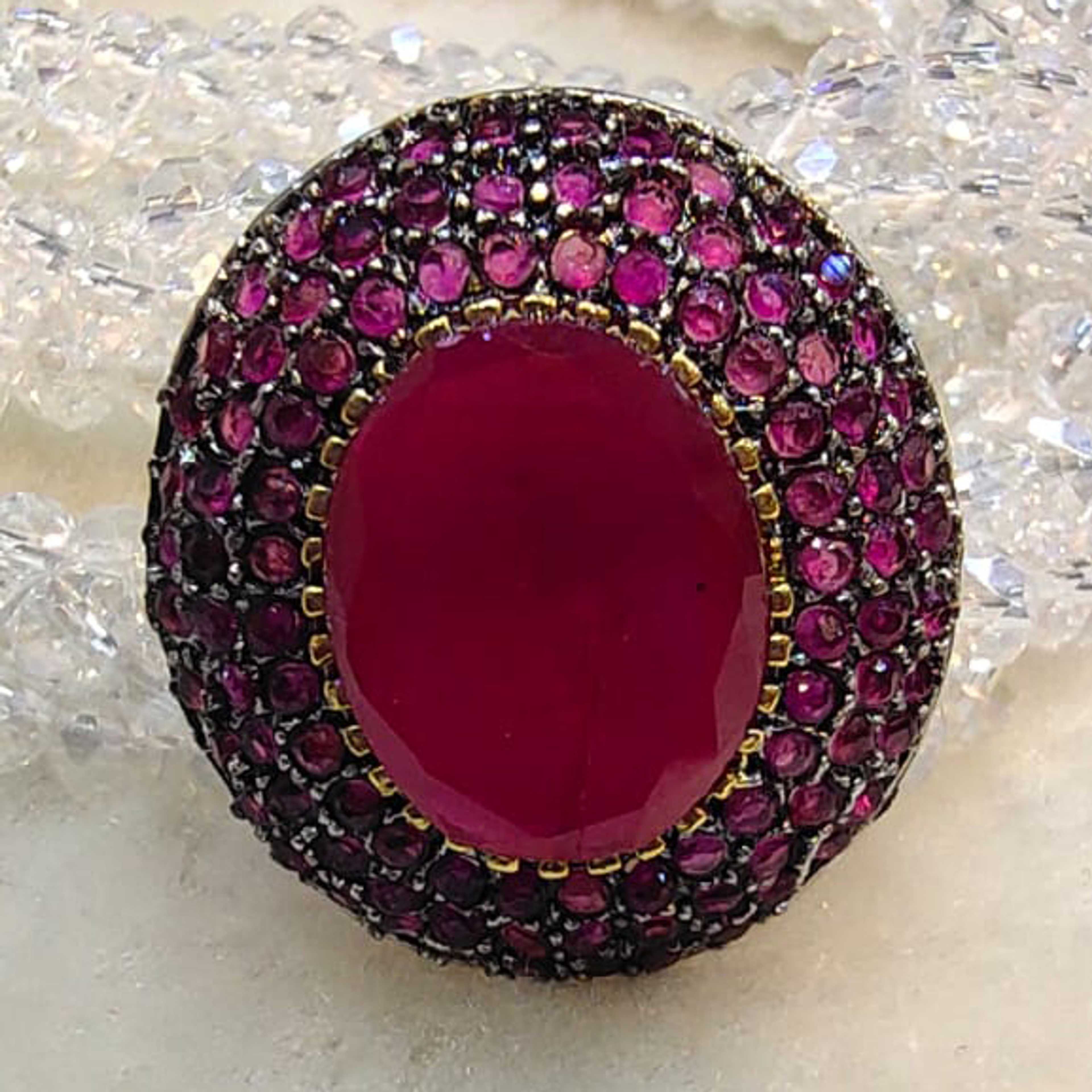 Red Ruby Color Ring 