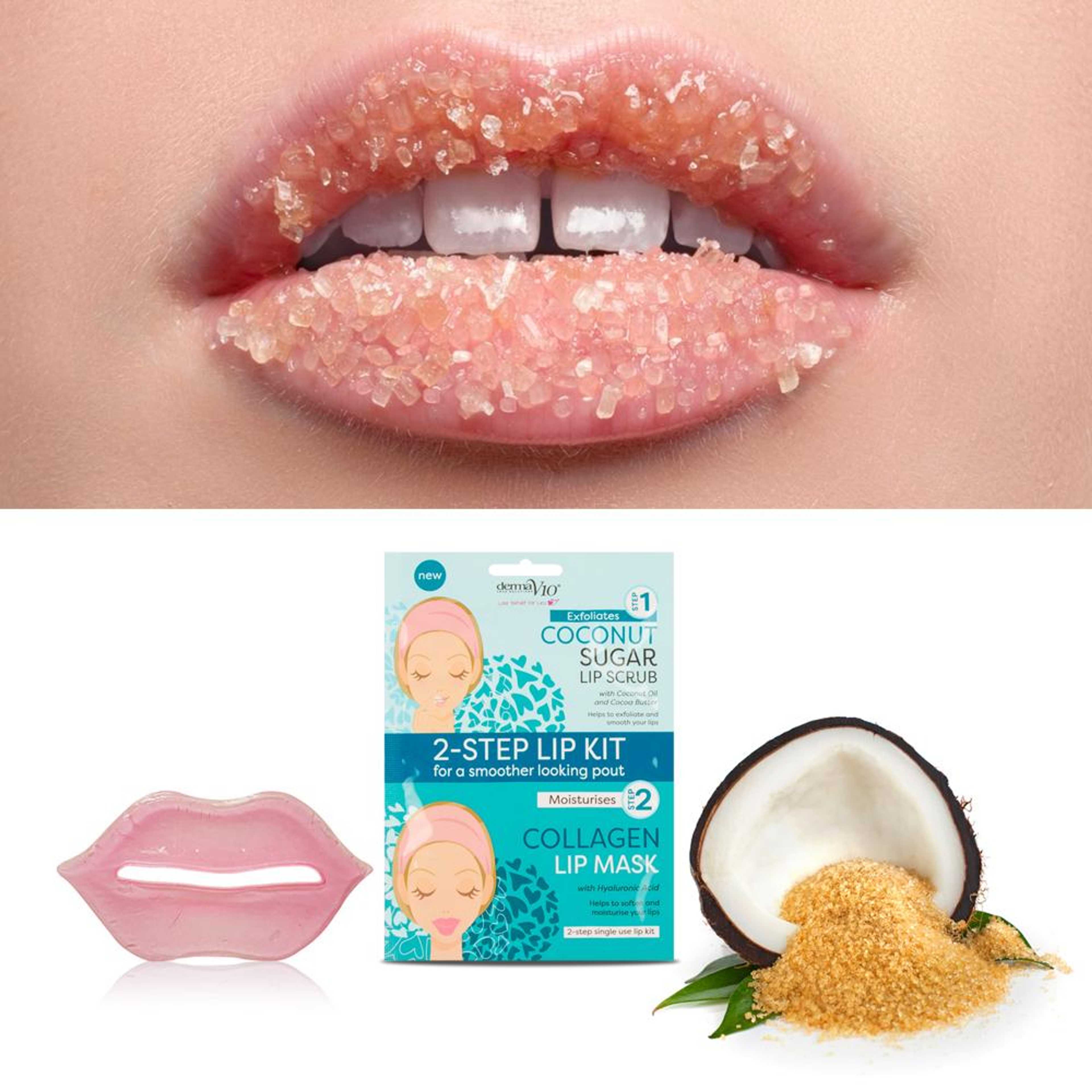 DERMA V10 - 2 STEP LIP KIT TREATMENT - Product Main Image