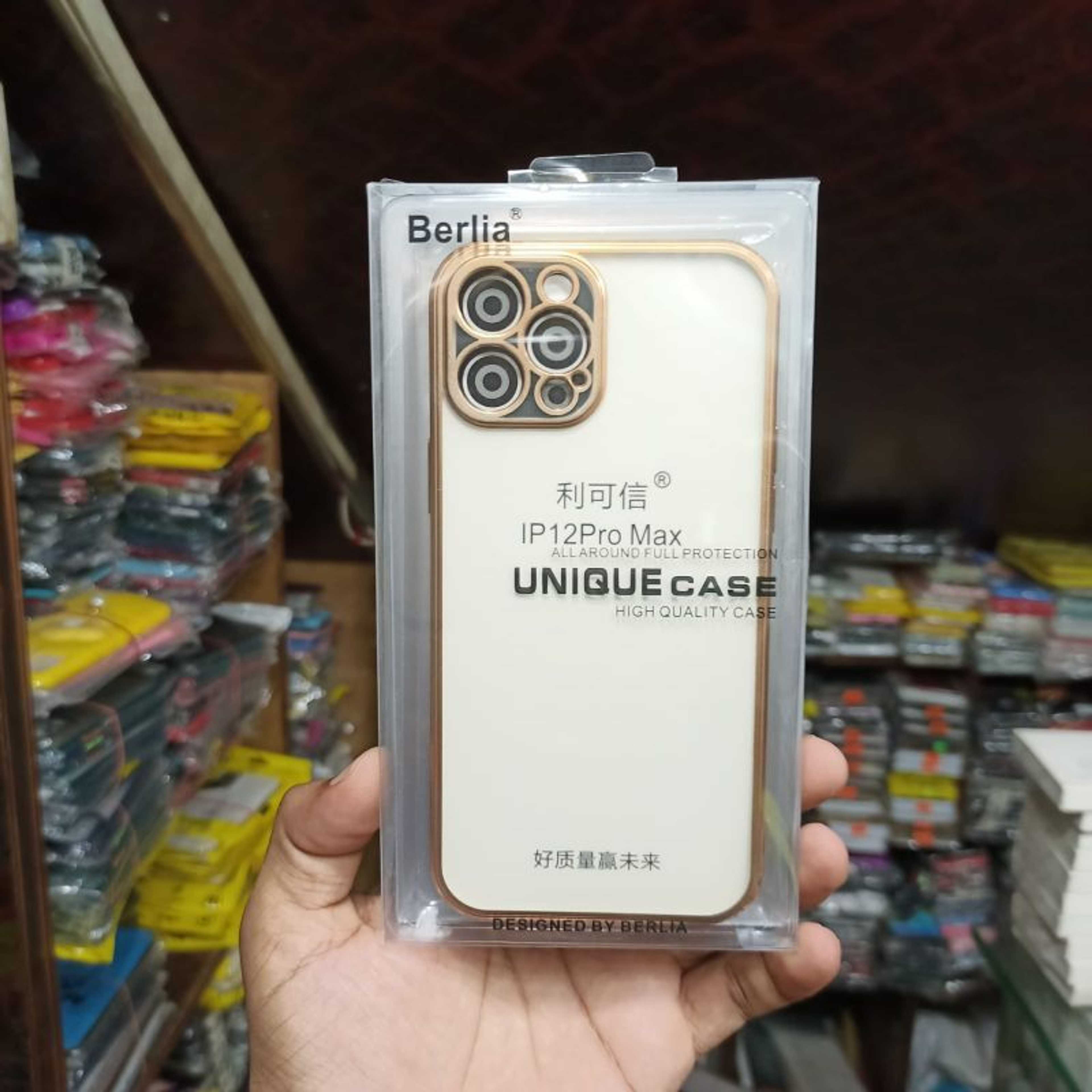 Berlia iPhone 12 Pro Max Unique Case