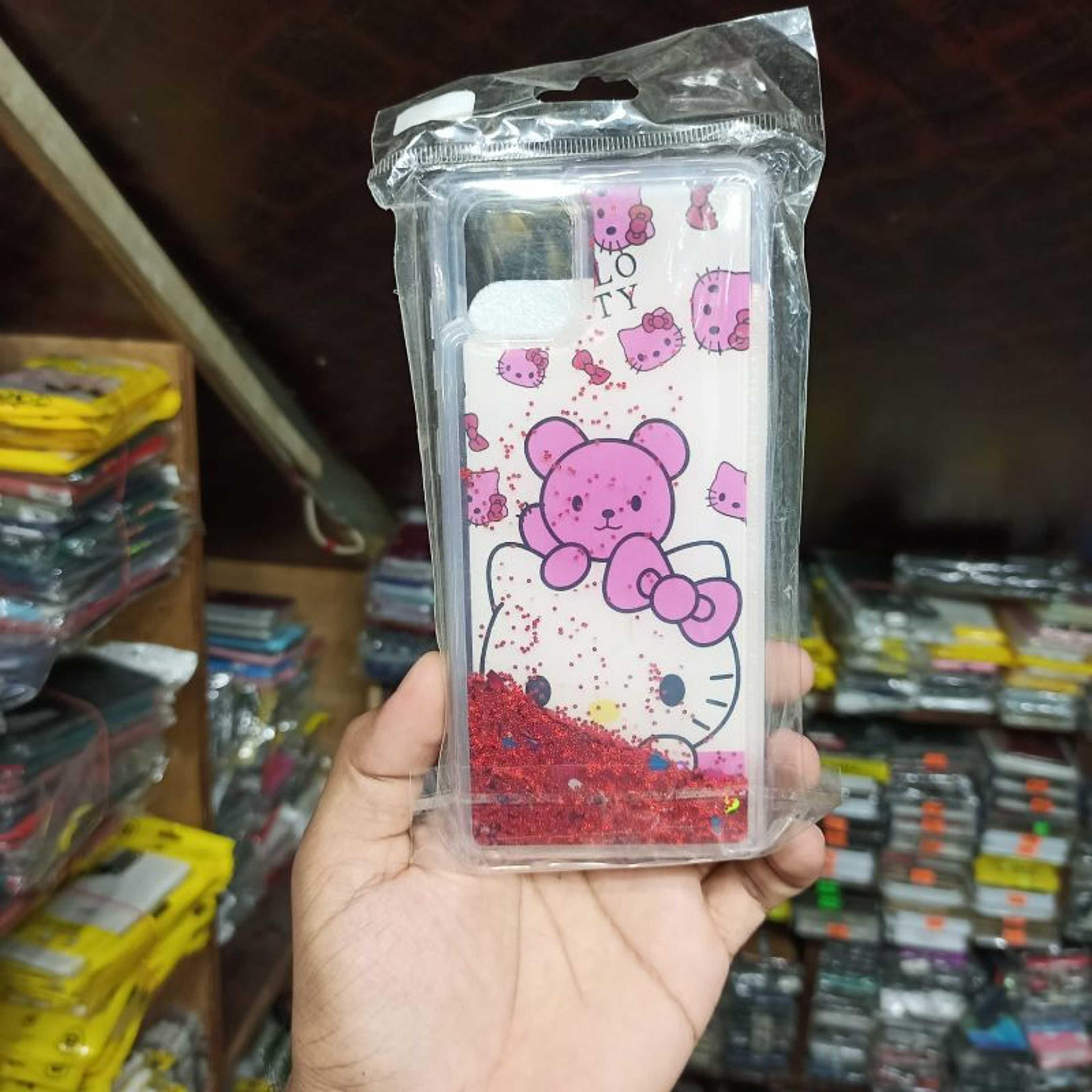 Hello Kitty Samsung Note 10 Lite Glitter Cover