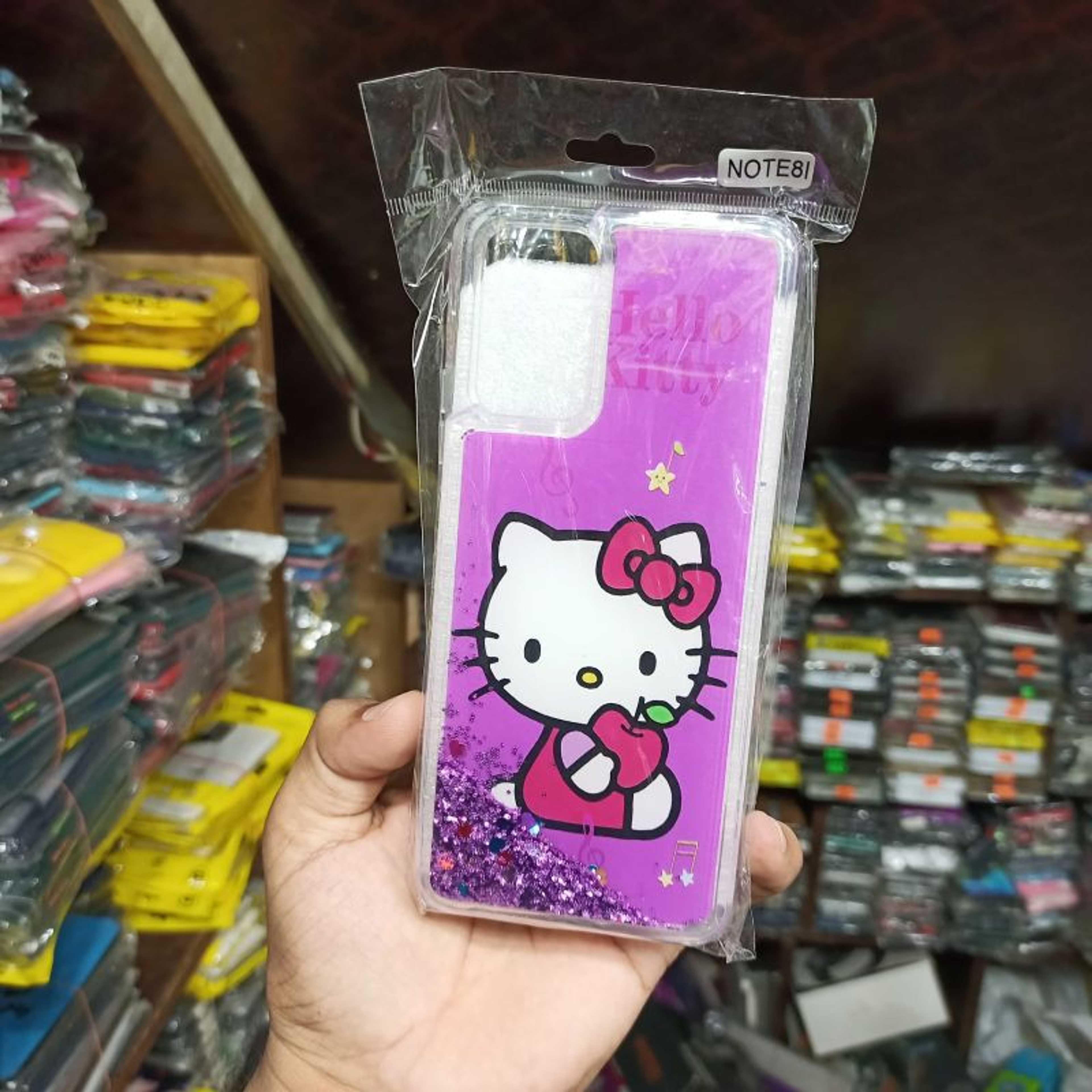 Infinix Note 8i Hello Kitty with Glitter Cover