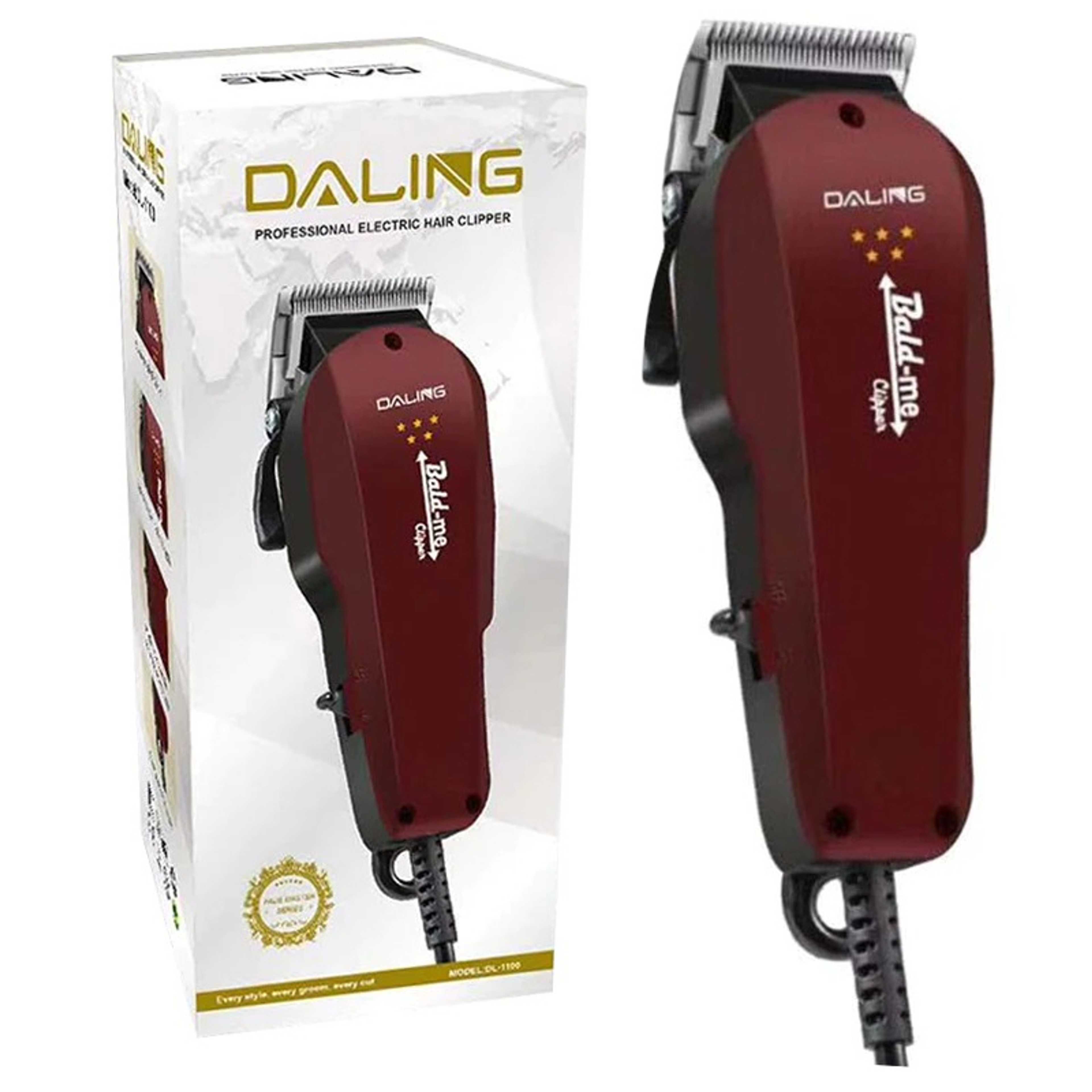 Daling DL-1100 12W Adjustable Hair Clipper Electric Home Pro Hair Trimmer Machine