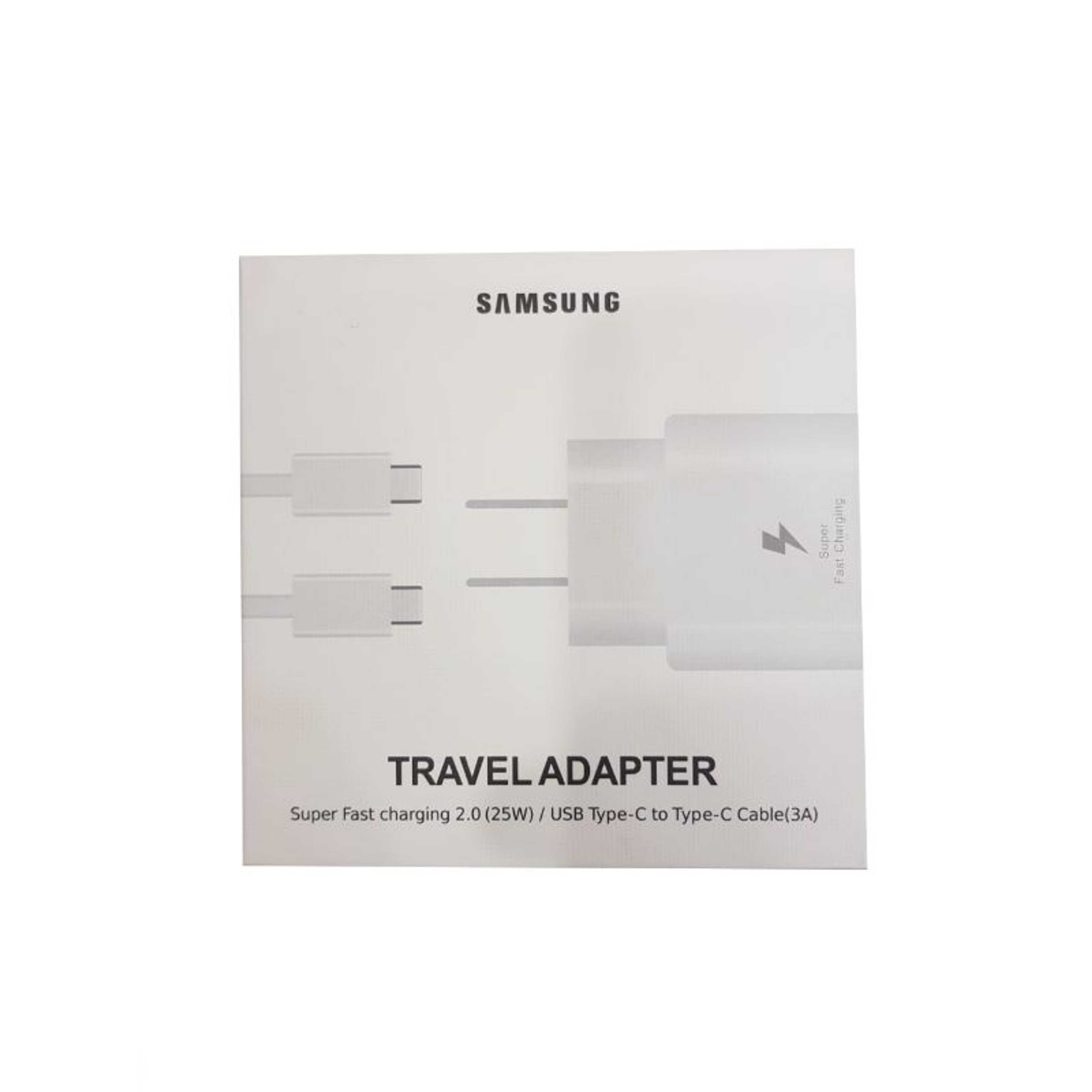 Samsung Travel Adapter Super Fast Charging 25W Type C to Type C