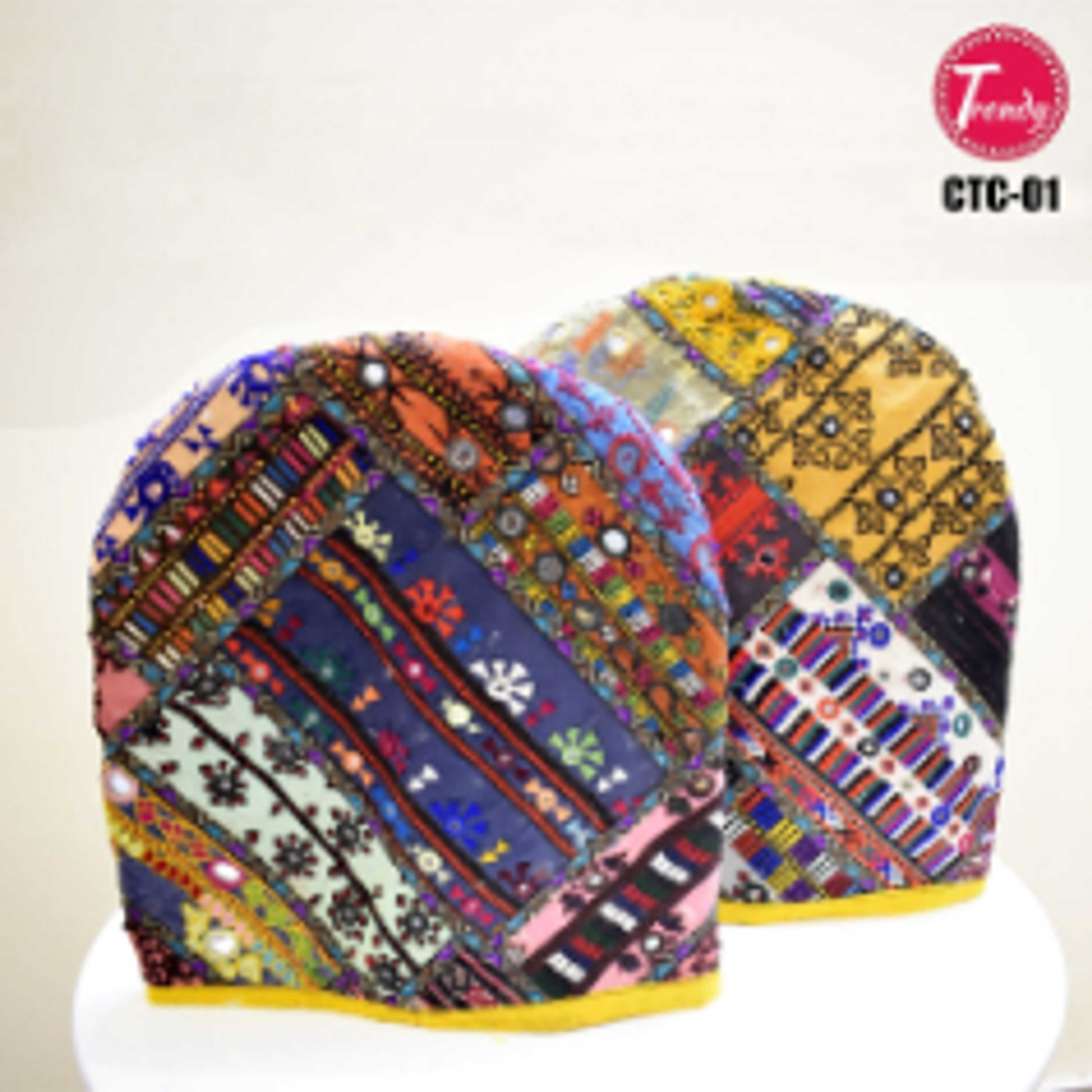 Sindhi Hand Crafted Embroidery Tea Cozy Pair CTC-01