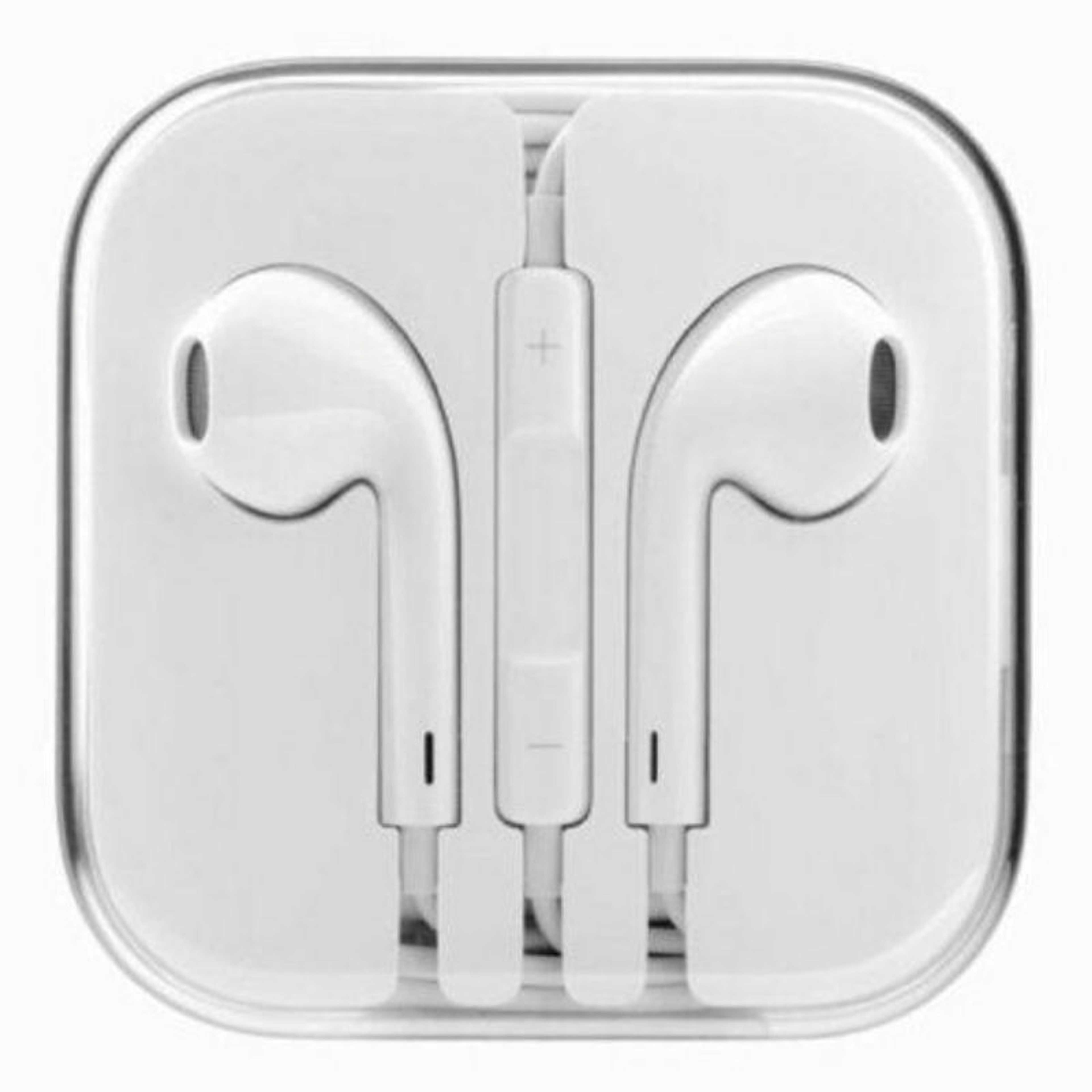 In-Ear White Earpods For Apple IPhones High Quality With Mic