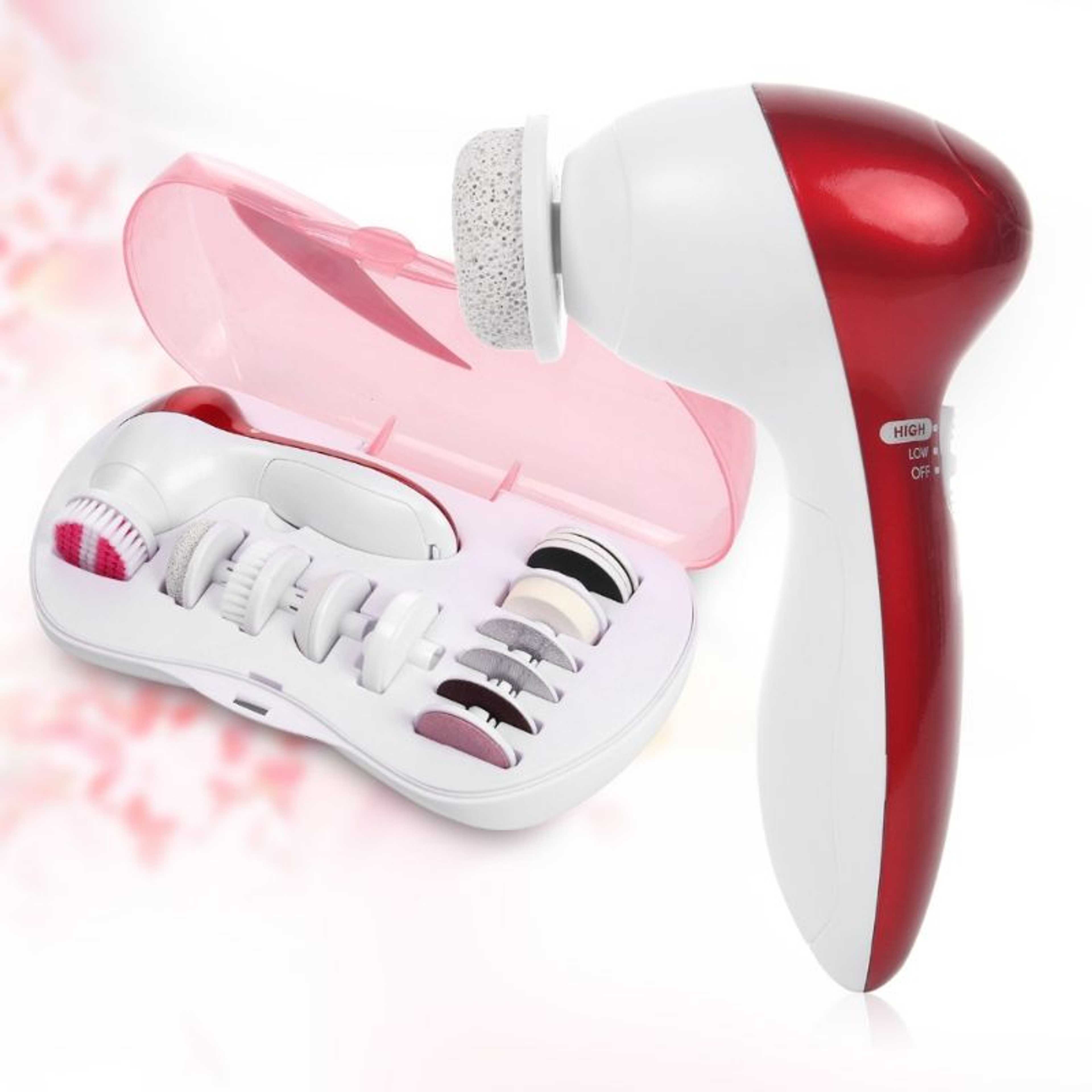 11 In 1 Facial Cleansing Brush Electric Face Foot Hands Cleaning Machine
