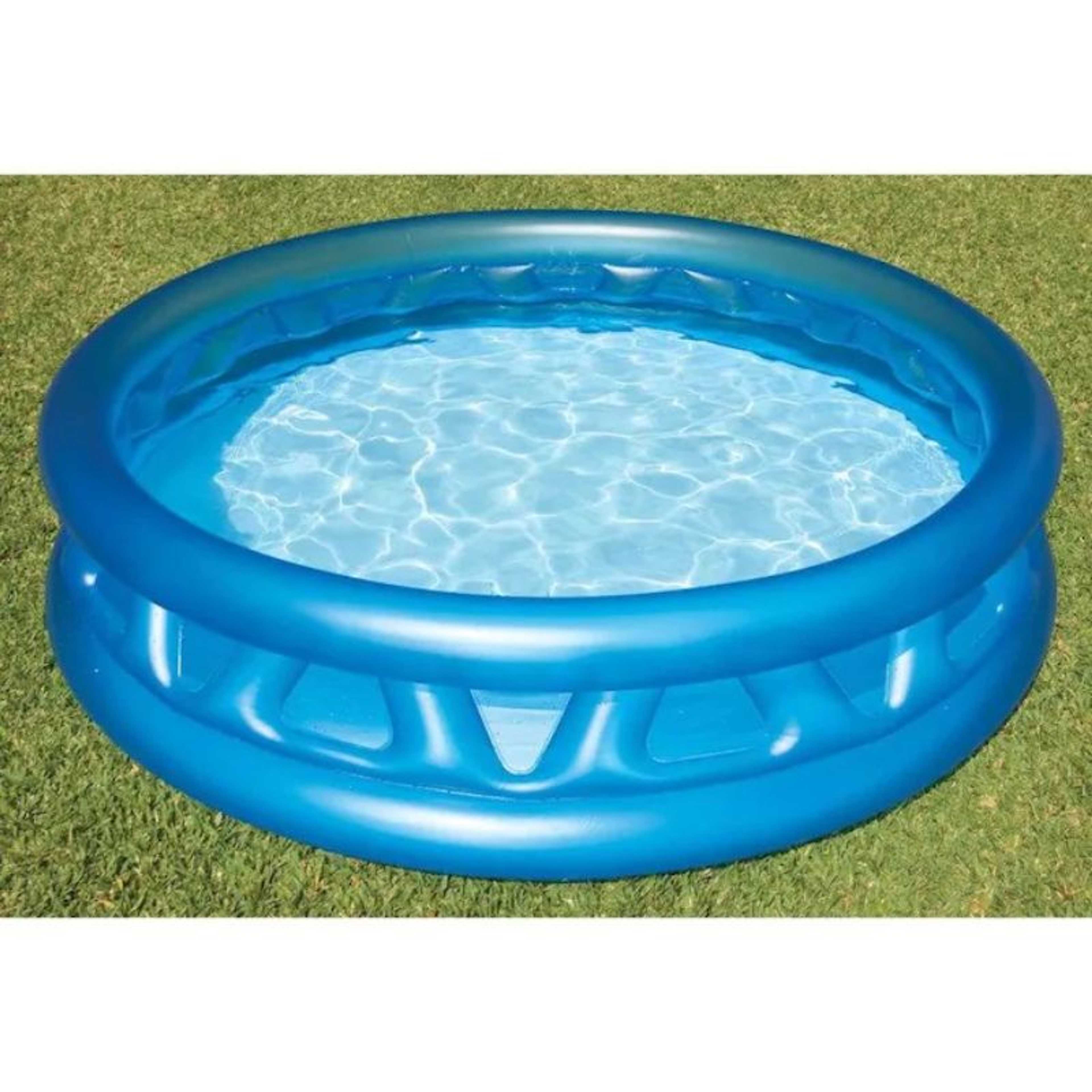  74" X 18" Intex Soft Side Round Inflatable Garden Swimming Pool For Kiddie,Adult