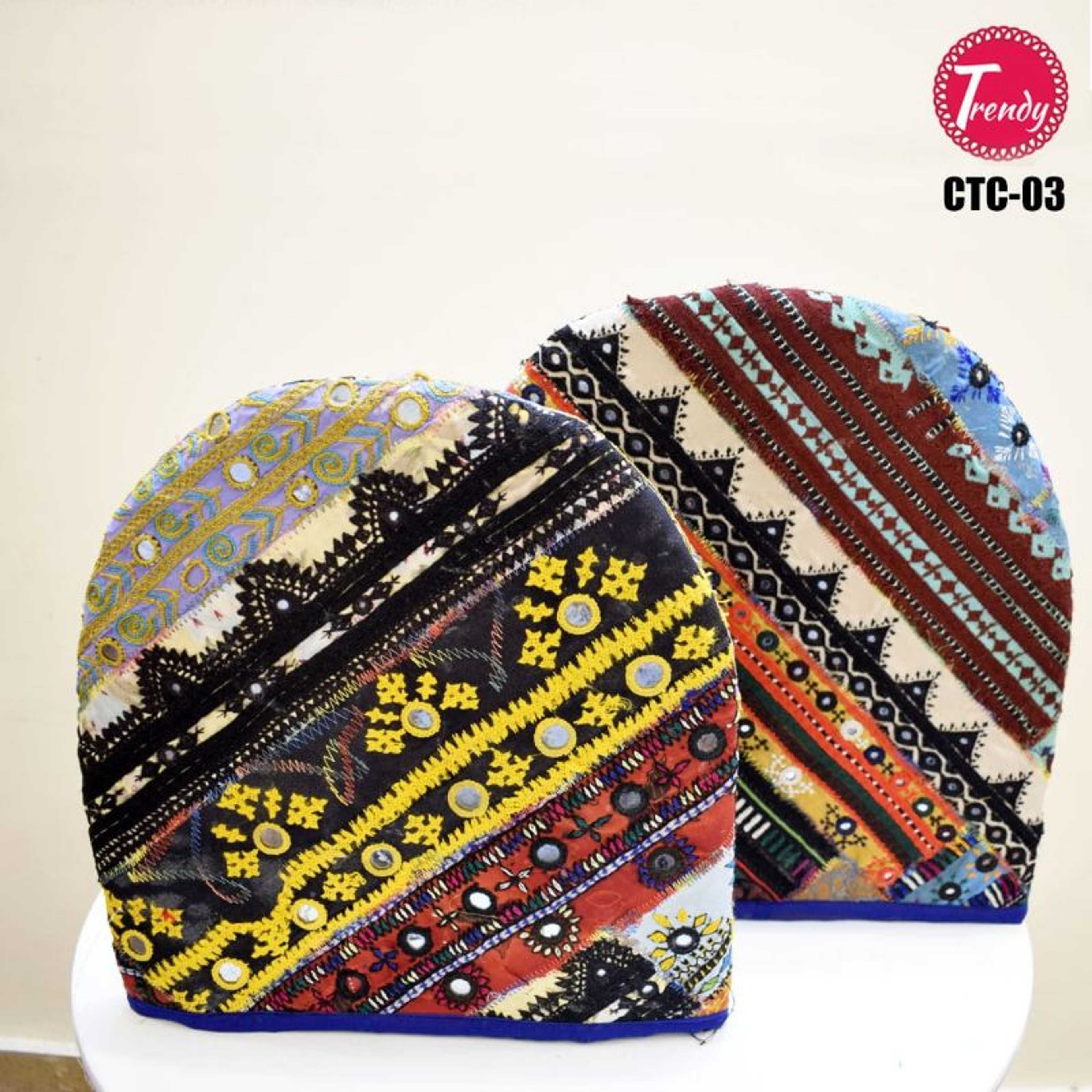 Sindhi Hand Crafted Embroidery Tea Cozy Pair CTC-03