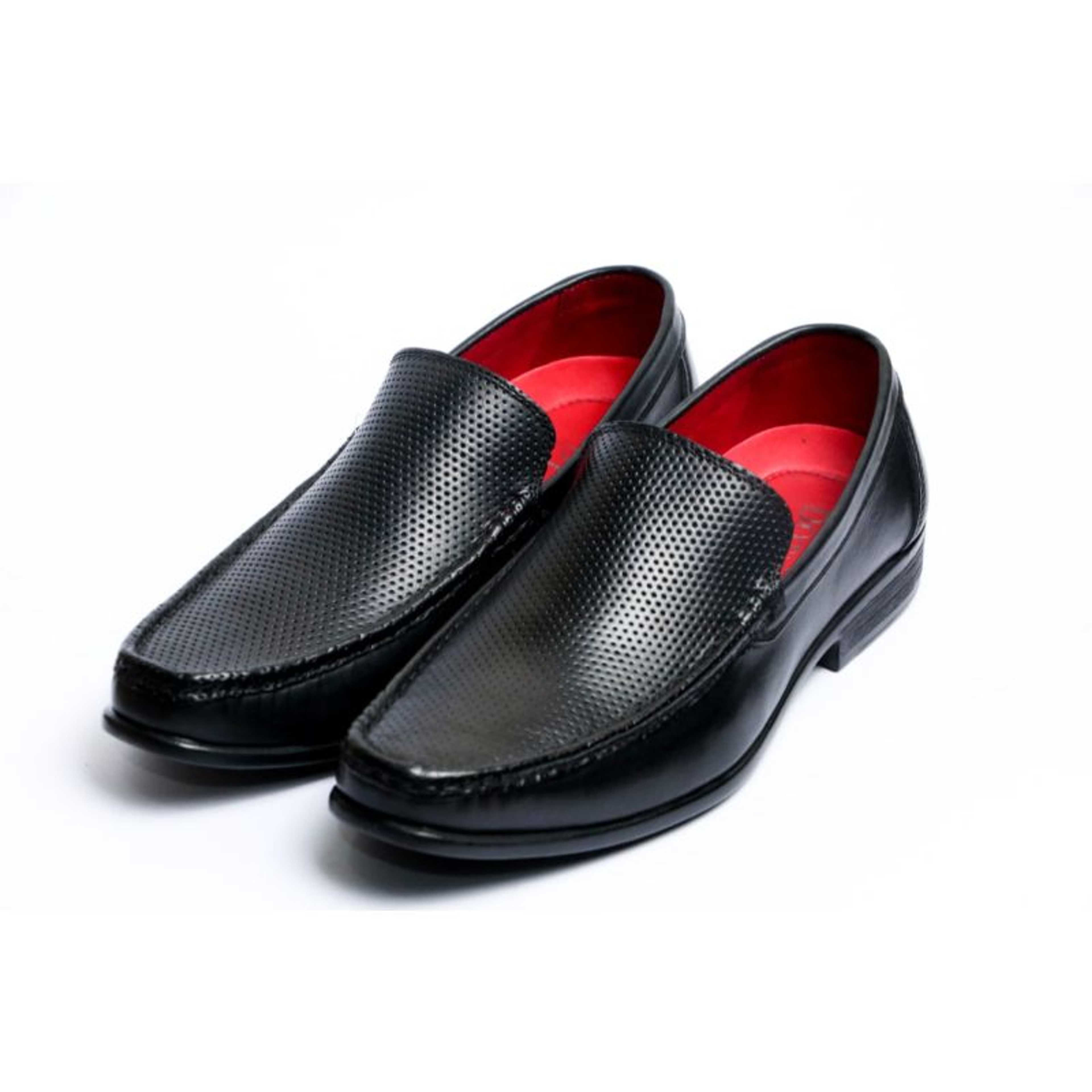 "Black Colour Formal Shoe Uper Leather Sole Rubber"