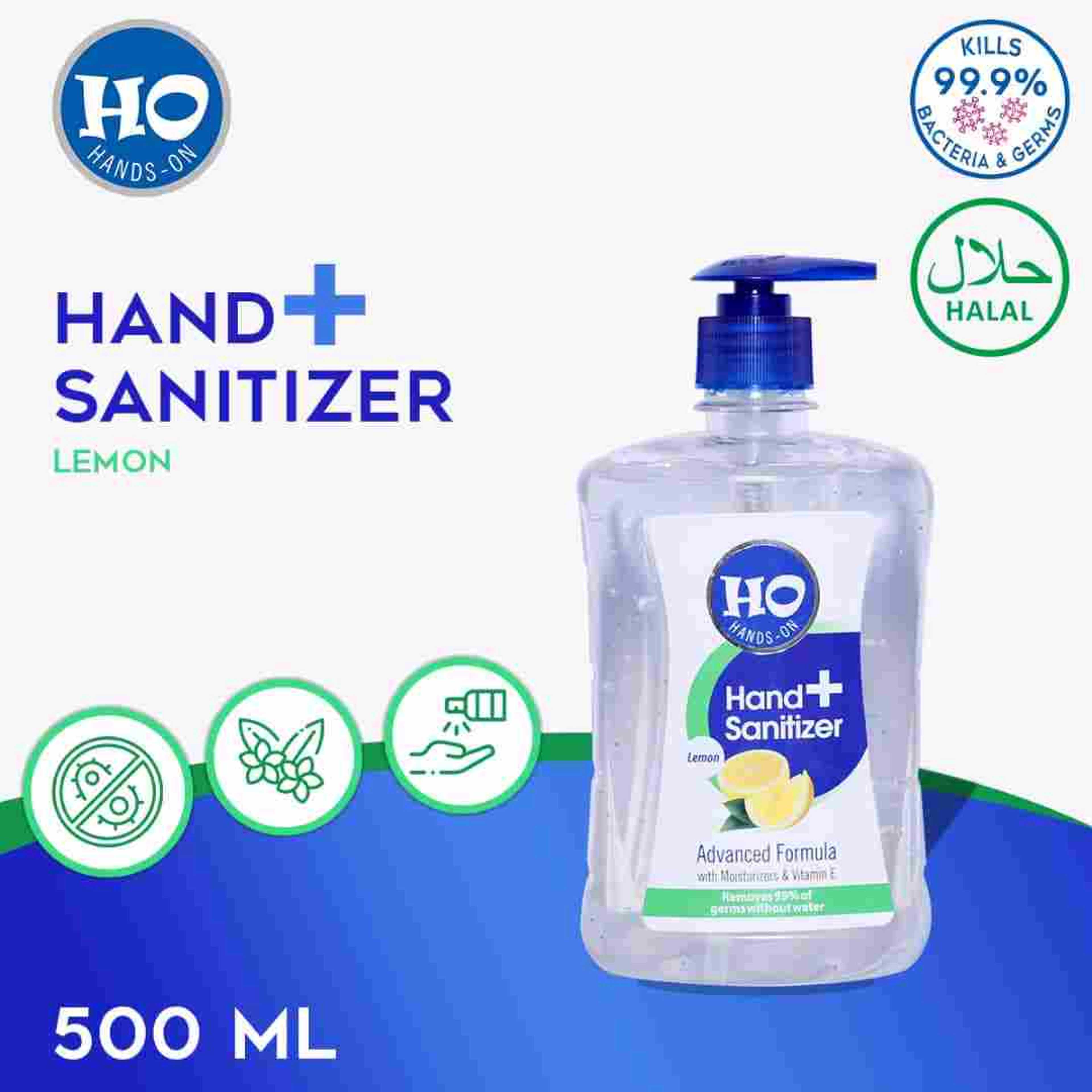 Ho Hand Sanitizer Lemon (white) 250ml