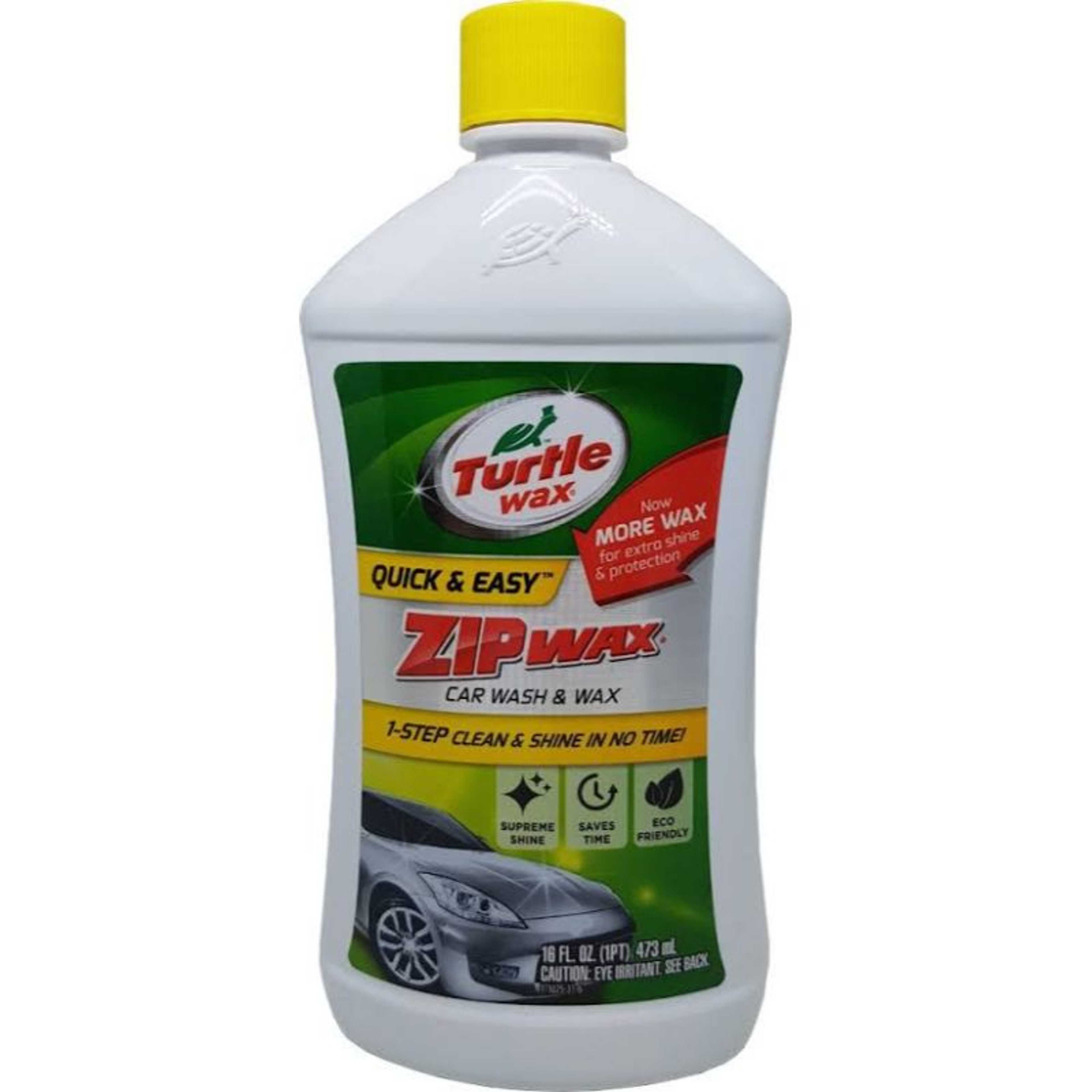 TURTLE WAX - ZIP WAX CAR WASH & WAX - 473 ML