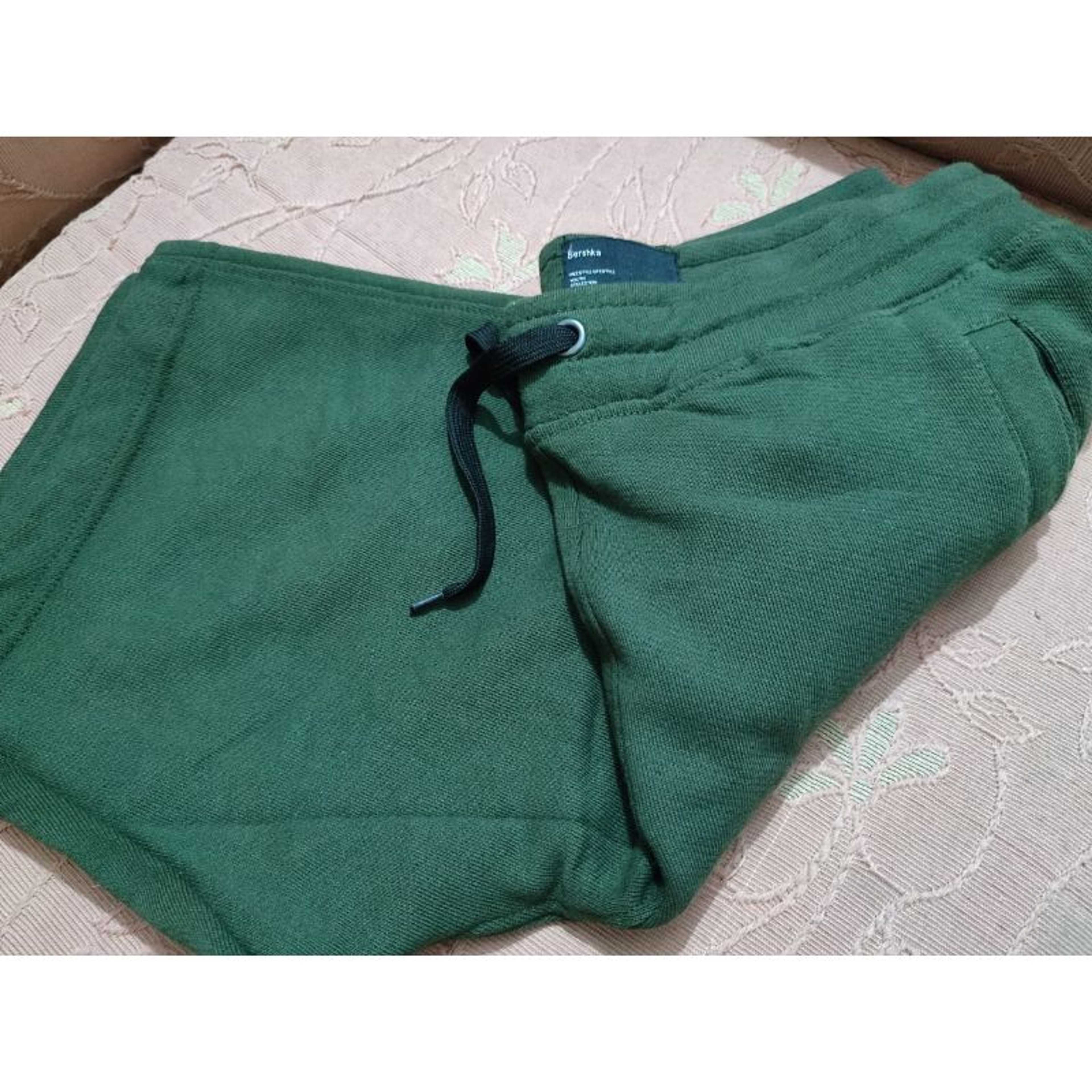Branded Leftover Shorts in Green Color