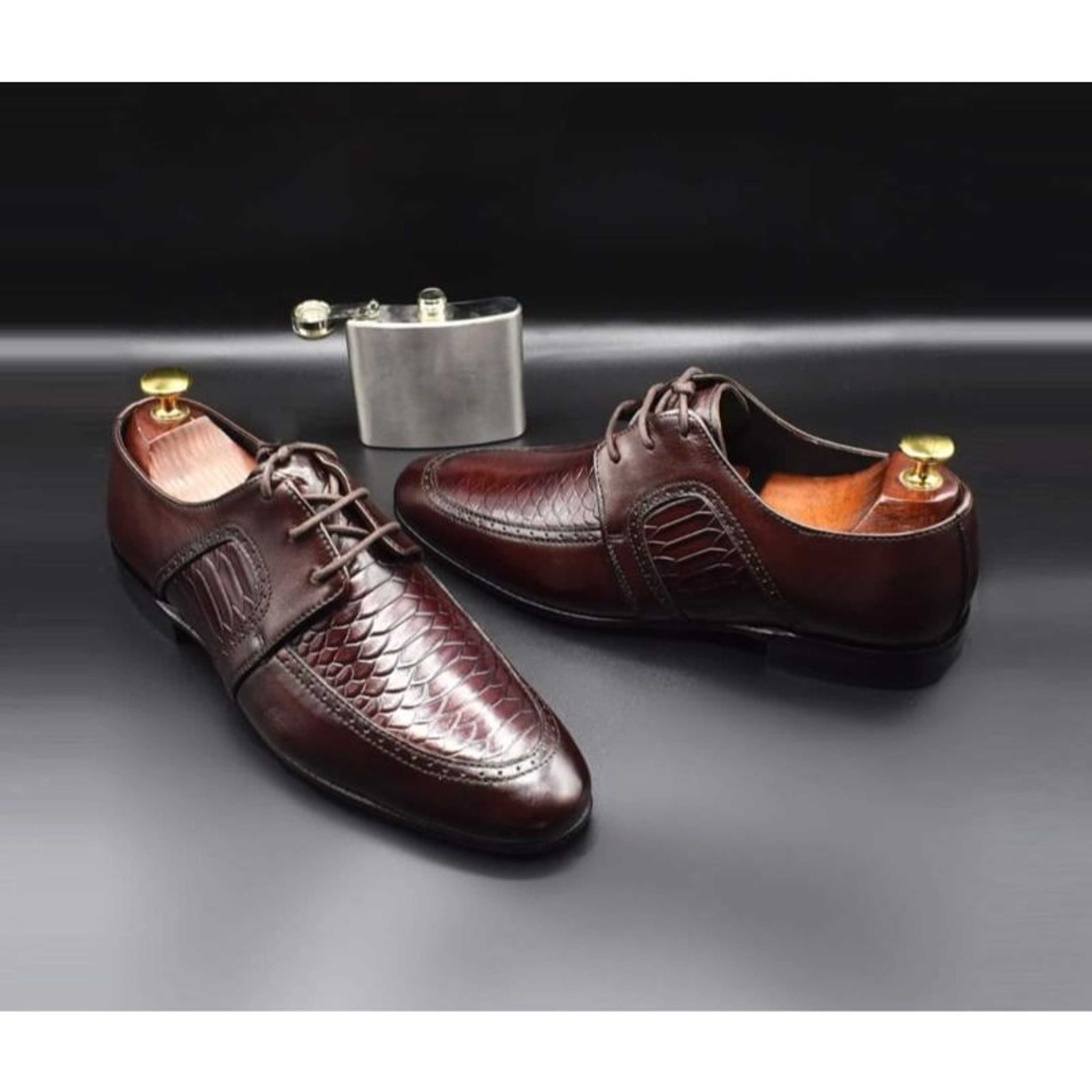 Dark Brown Formal Shoes for Men