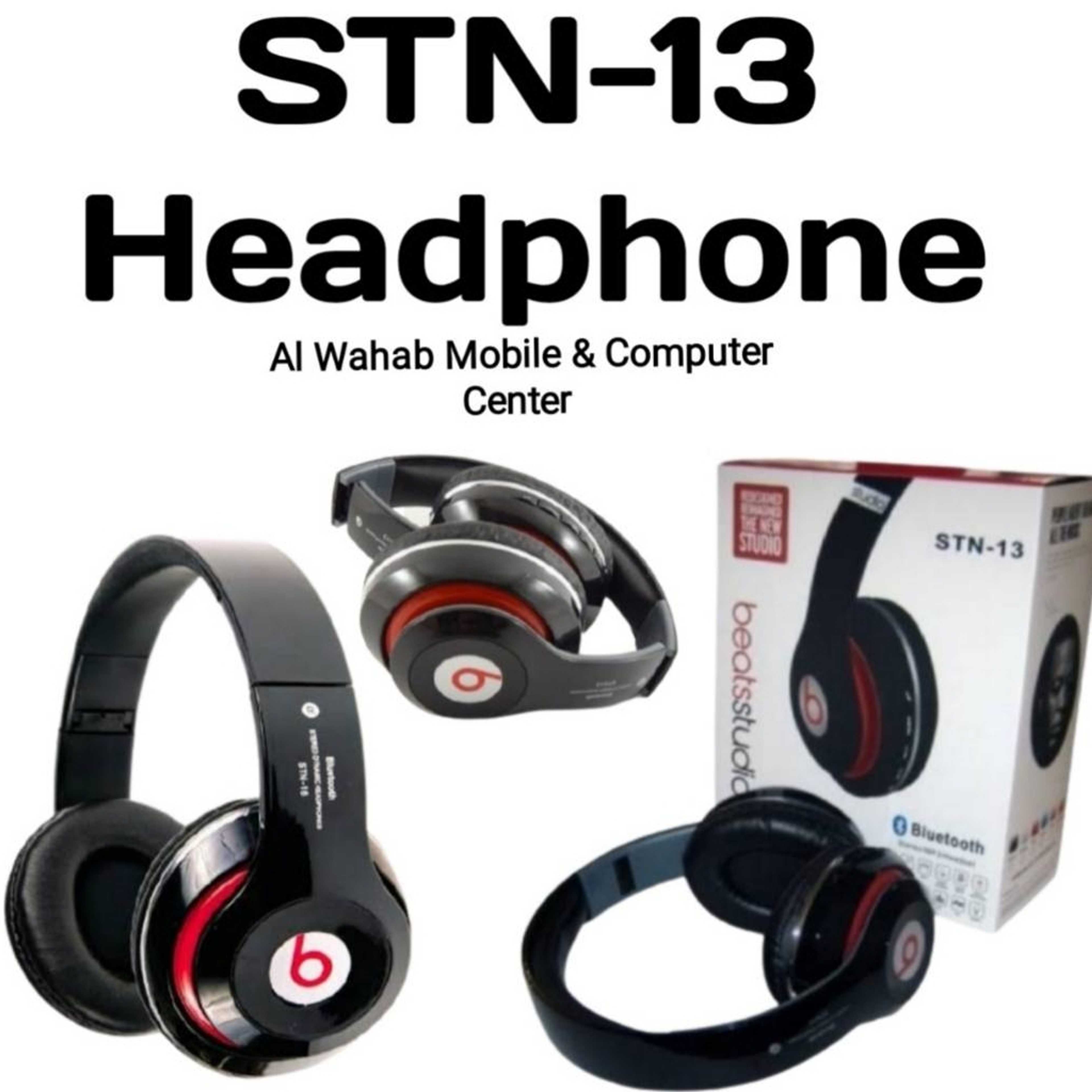 STN-13 Bluetooth Wireless Headphone Casque Audio Portable Headset Stereo Built-in Mic Support TF Card FM Radio