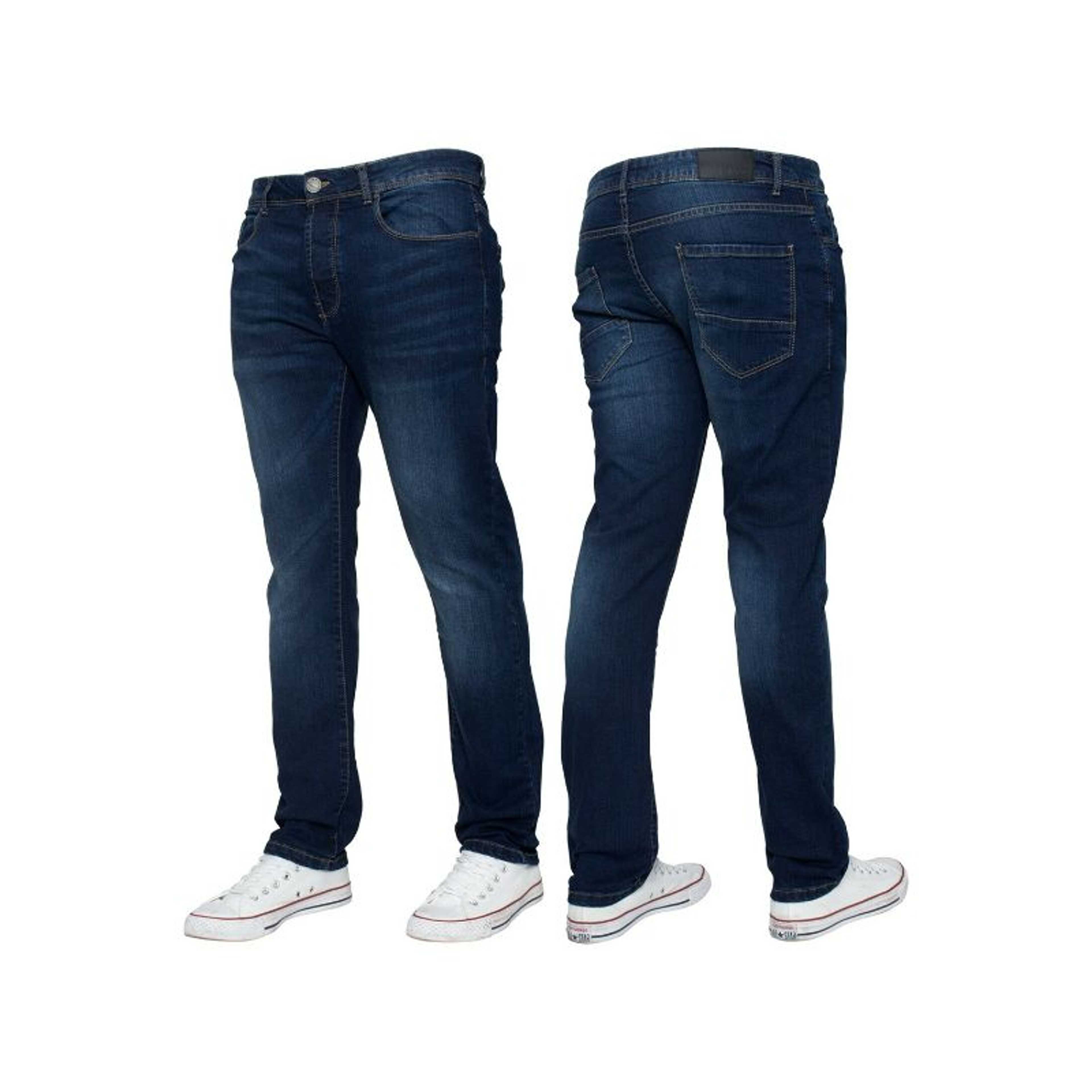 Rubahas Men’s Skinny Denim Jeans Pant In Blue Color