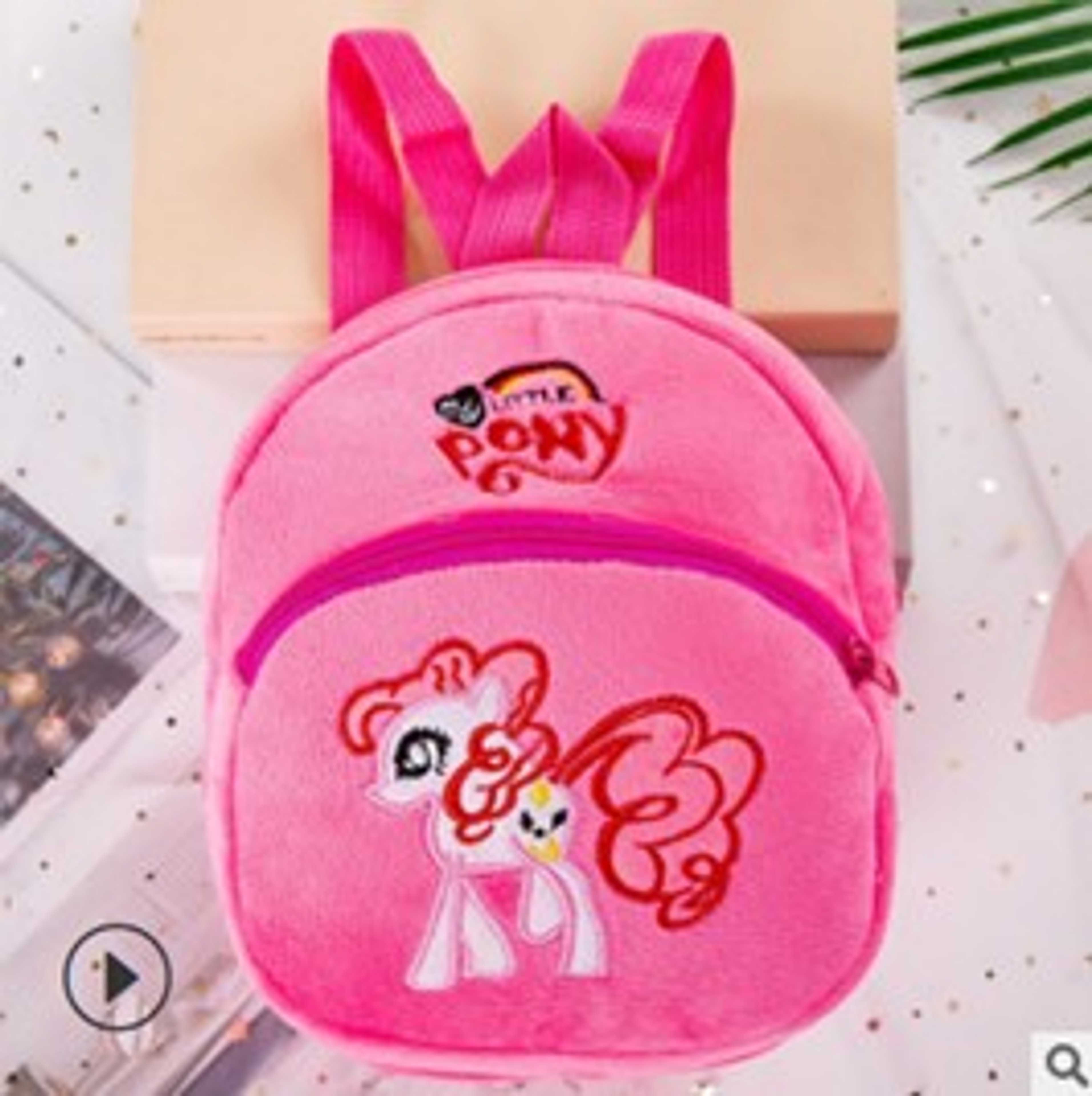 Pink Cartoon Shoulder Bag for kids 