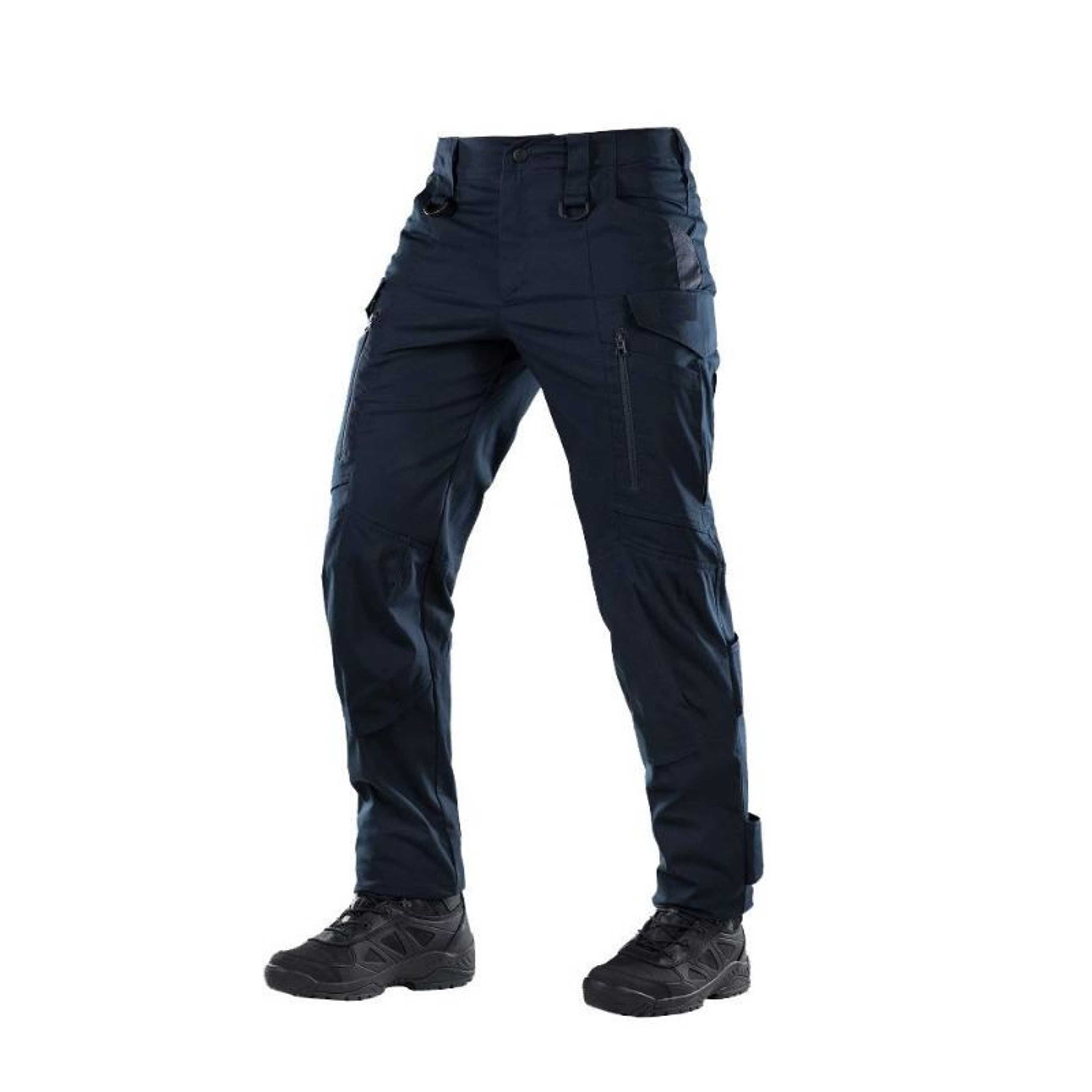 Navy Color Mens Cargo Trousers Multi Pocket Pants Jeans
