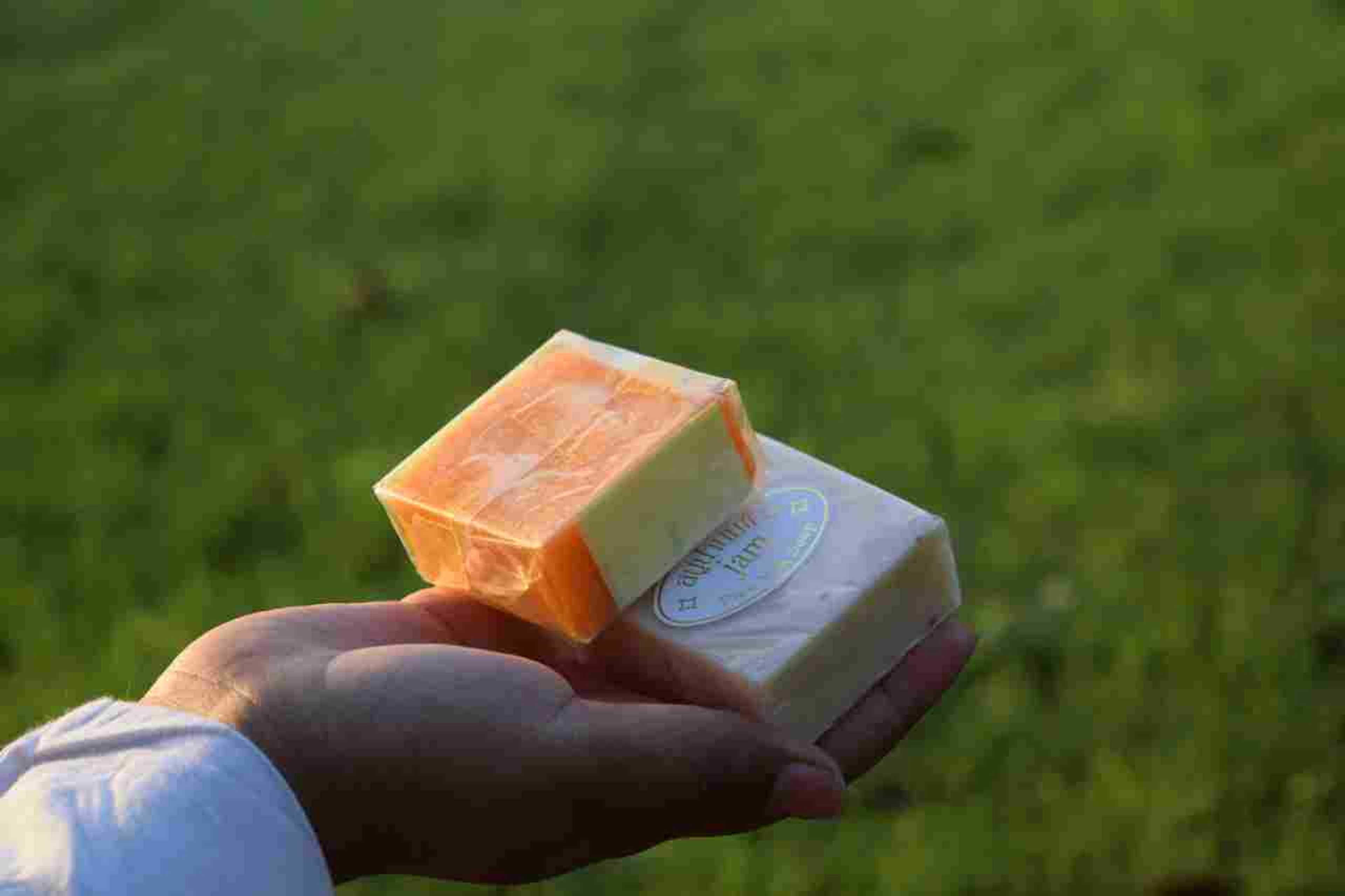 Orange Acne Soap and Deep Cleansing (Product of Mega Cosmetics)