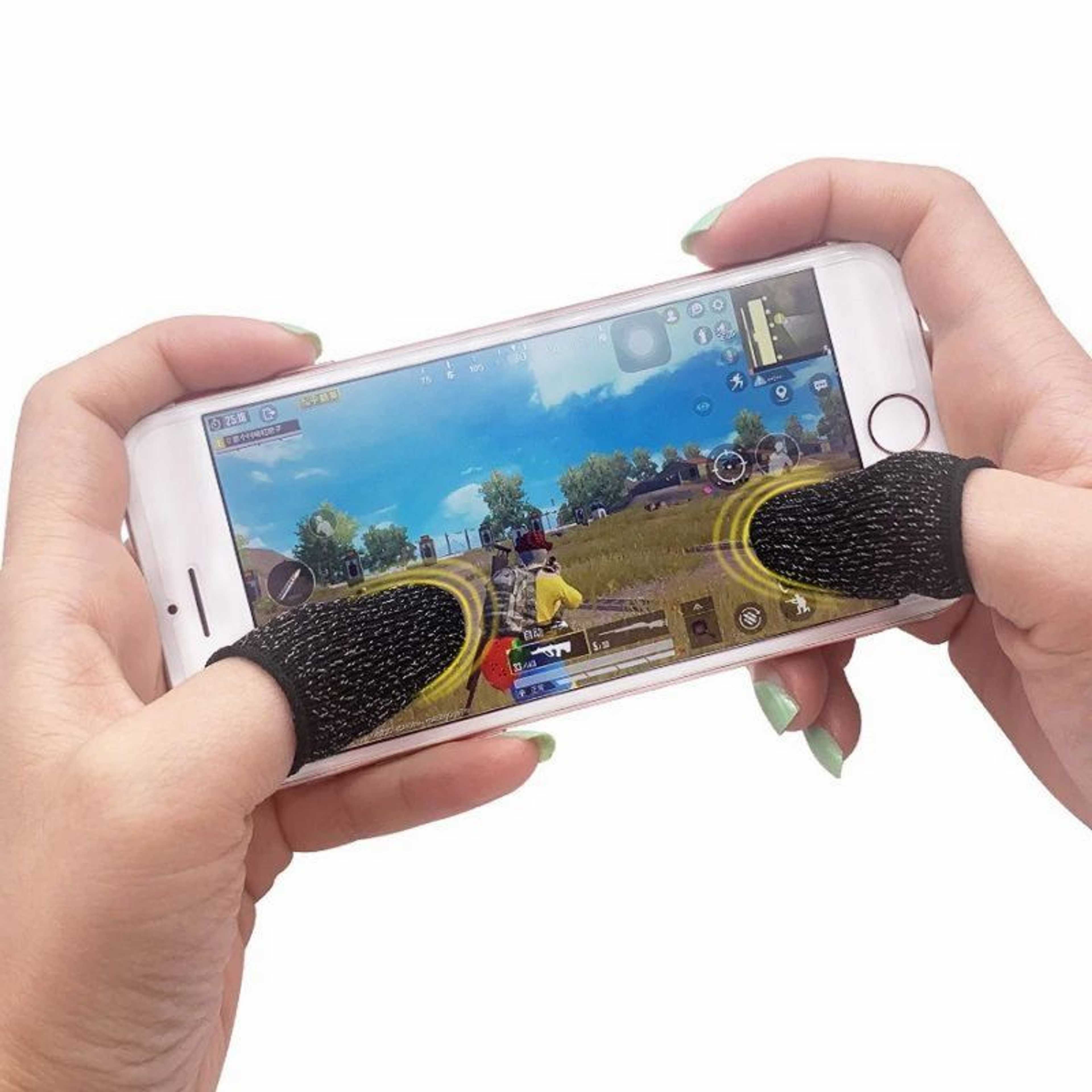 PUBG Thumb Gloves Sleep, Sweat-proof Touch Screen Thumbs Finger Sleeve for PUBG Mobile Phone Gaming Gloves