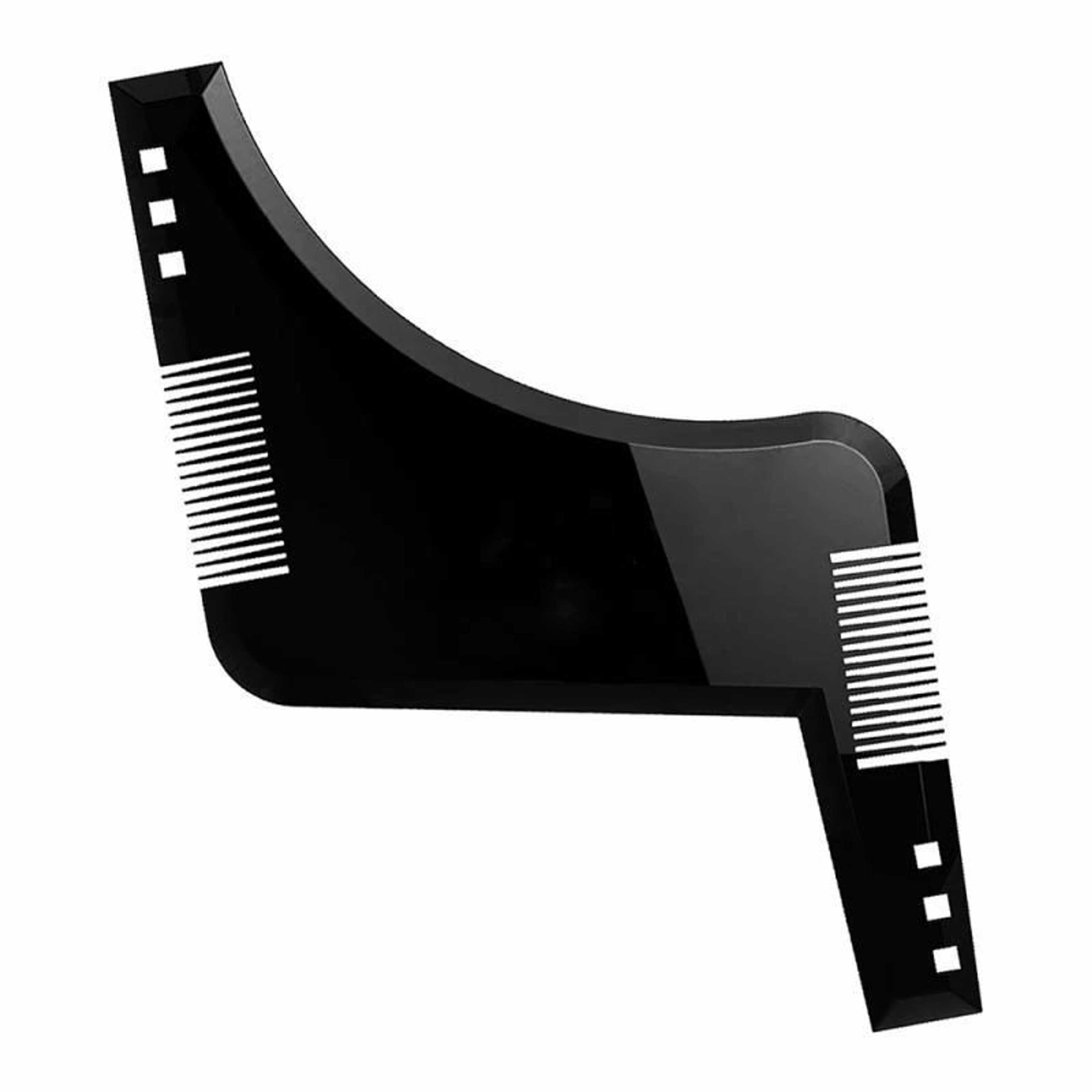 Double Side Beard Shaping BEARD SHAPER PLUS Comb For Line Up and Men Bread Comb

