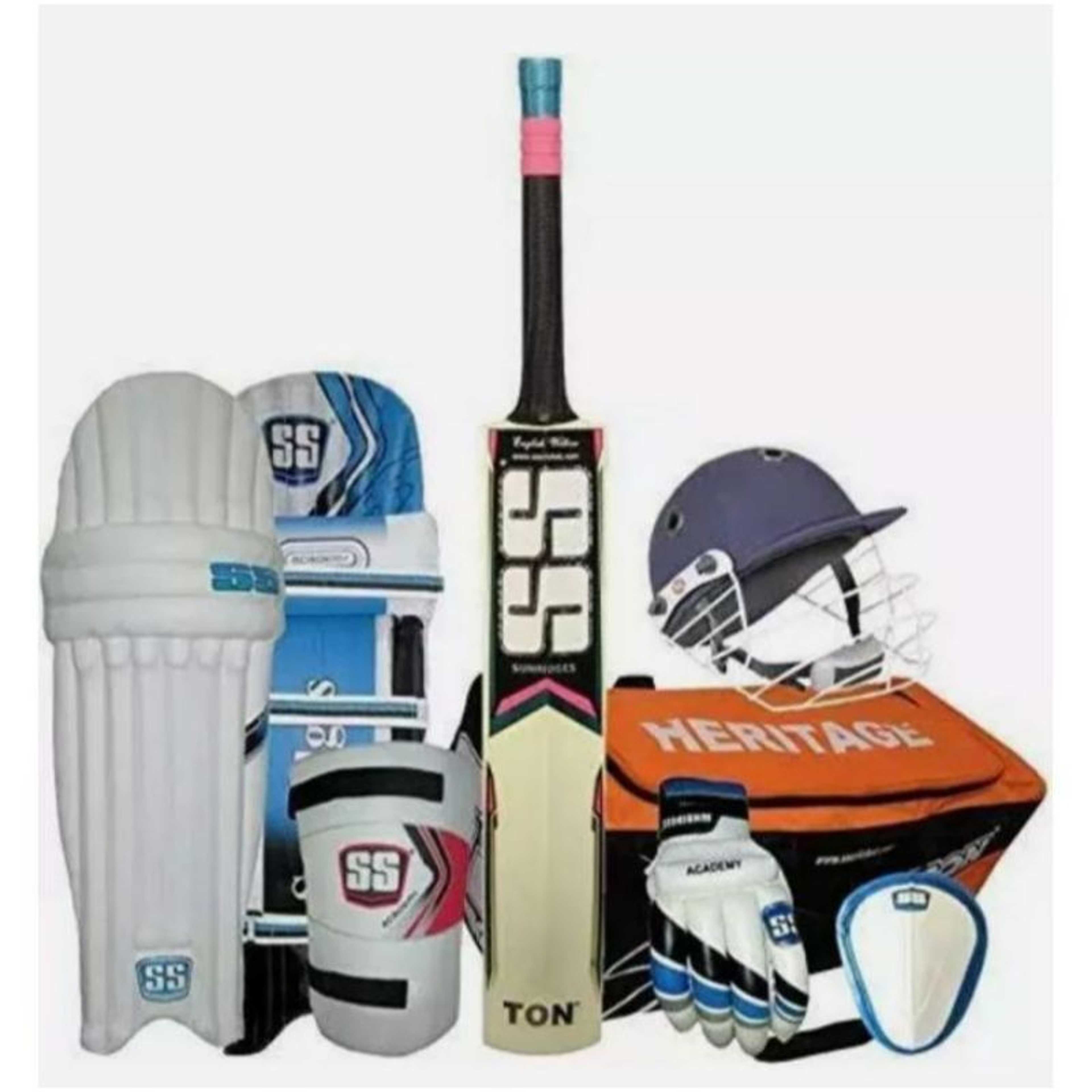 (Pack of 8) Complete Cricket Kit with Excellent Quality BAT 100% Original Brand
