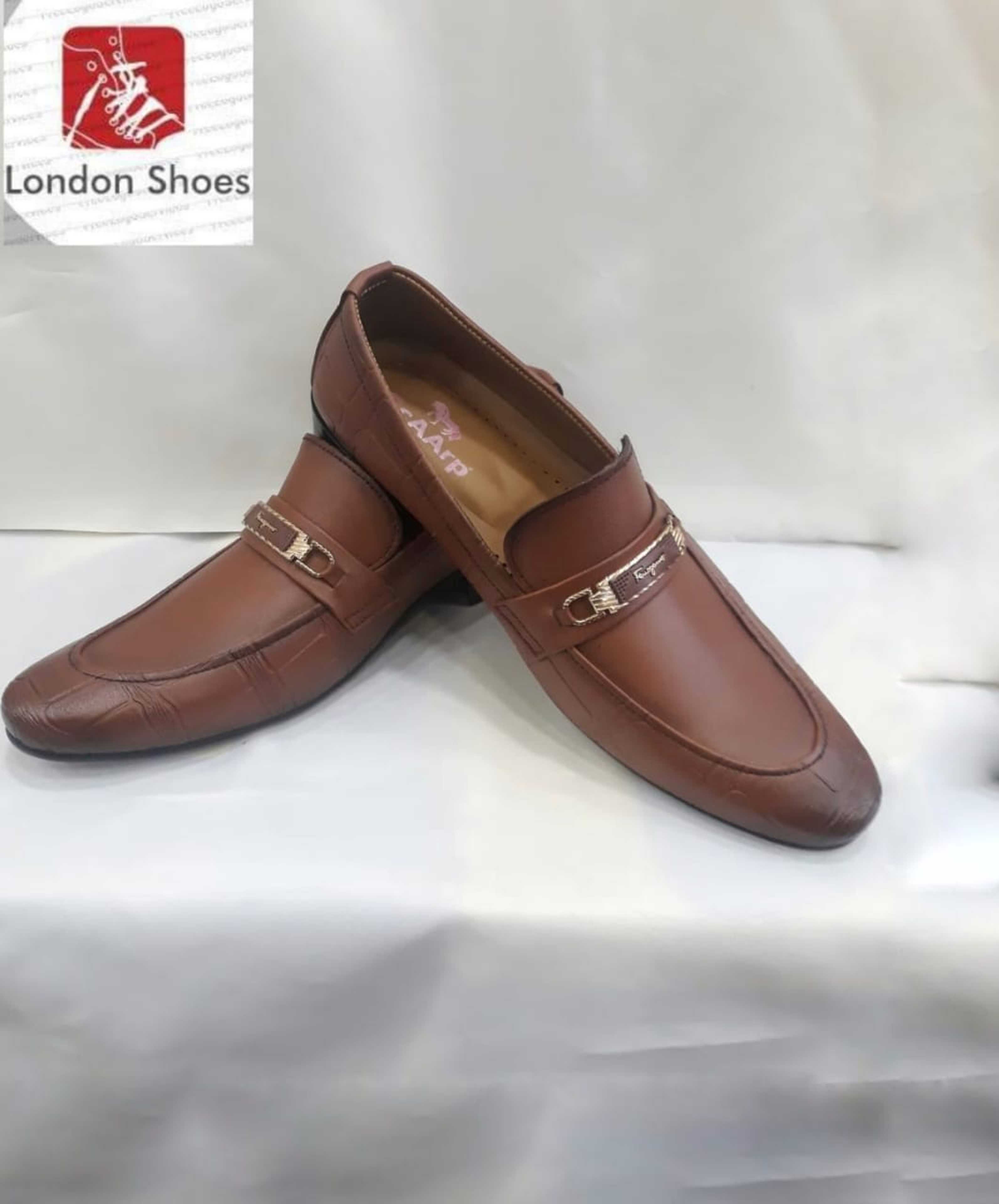Brown Buckle formal Shoes 