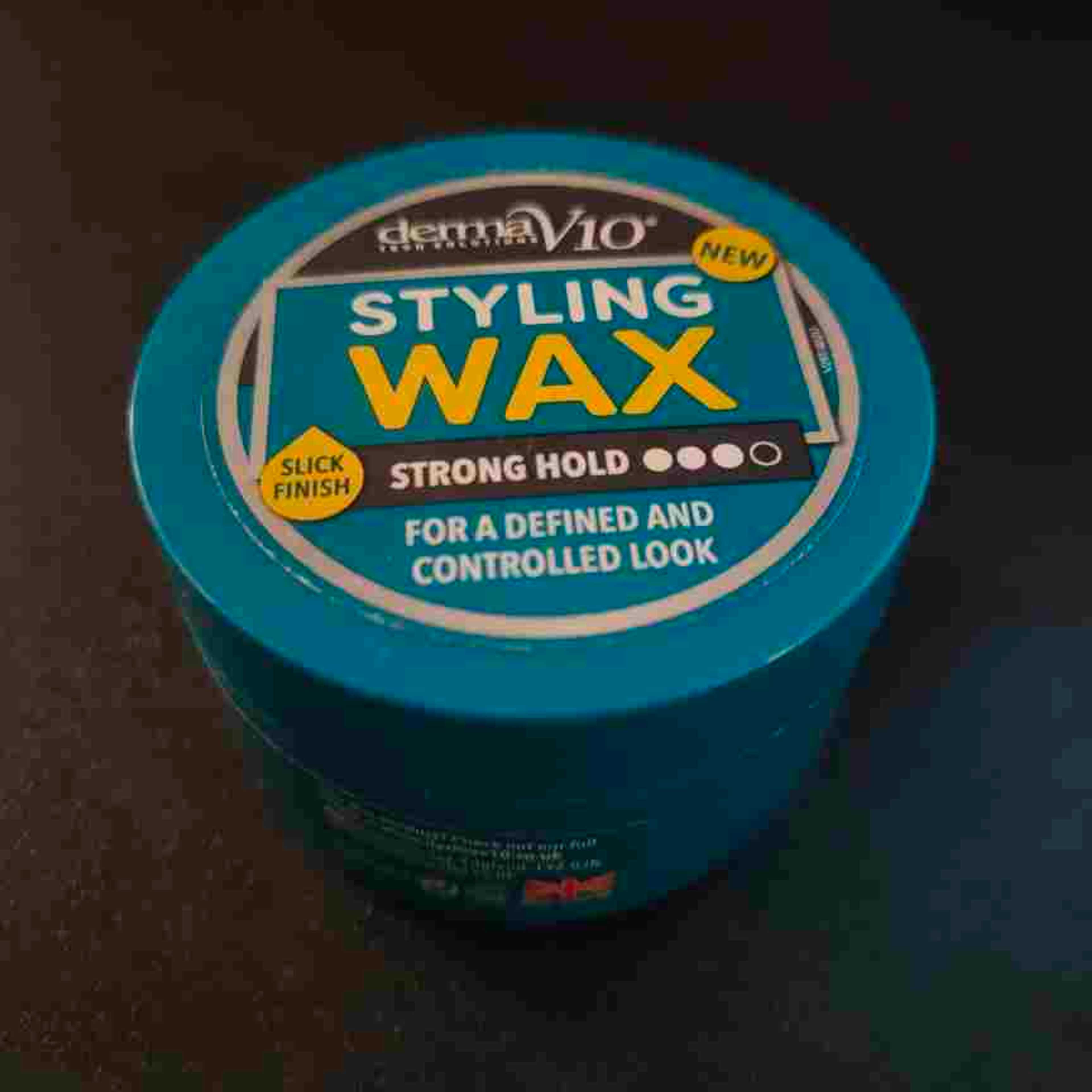 DermaV10 NEW Styling Hair Wax