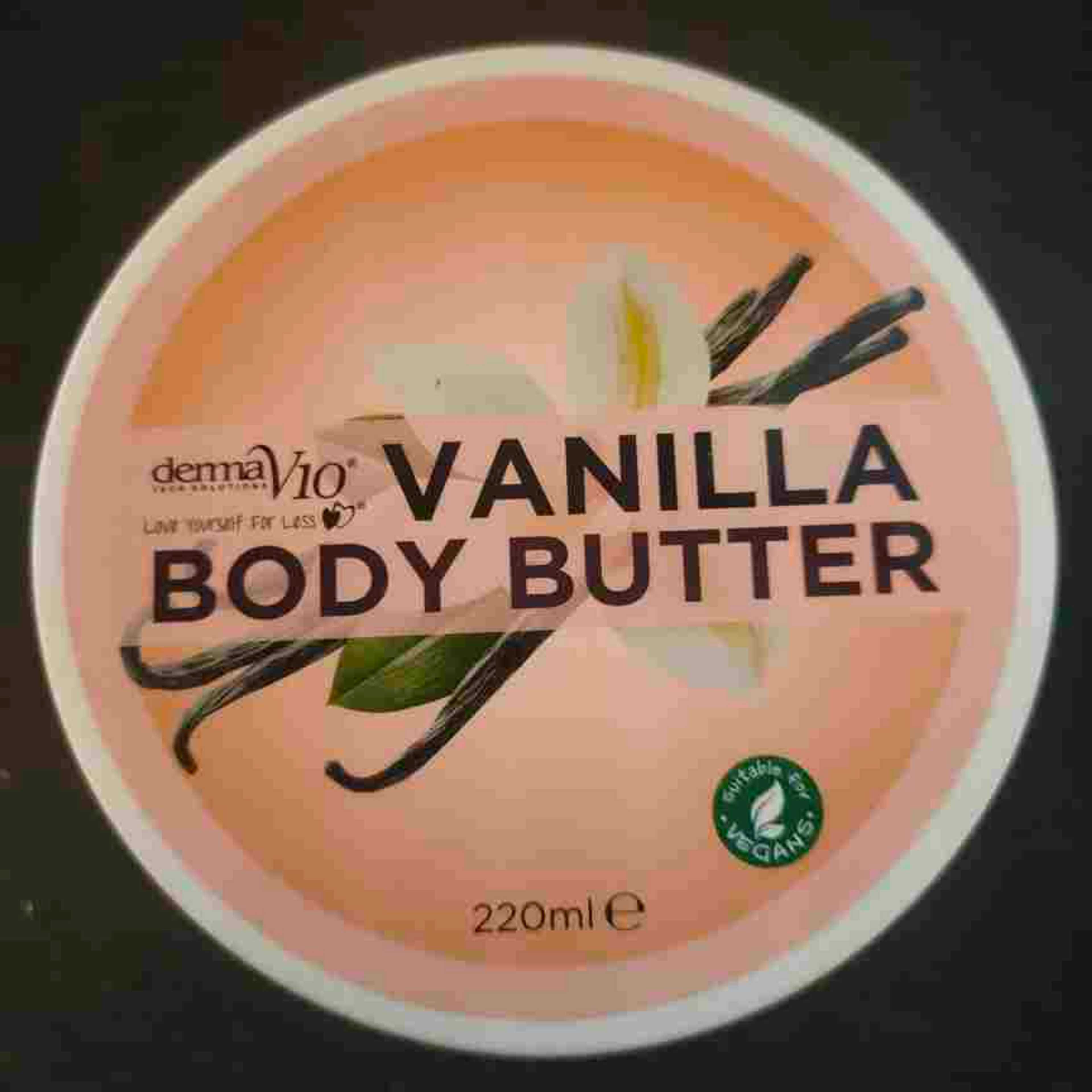 Derma V10 Vanilla Body Butter 220ml