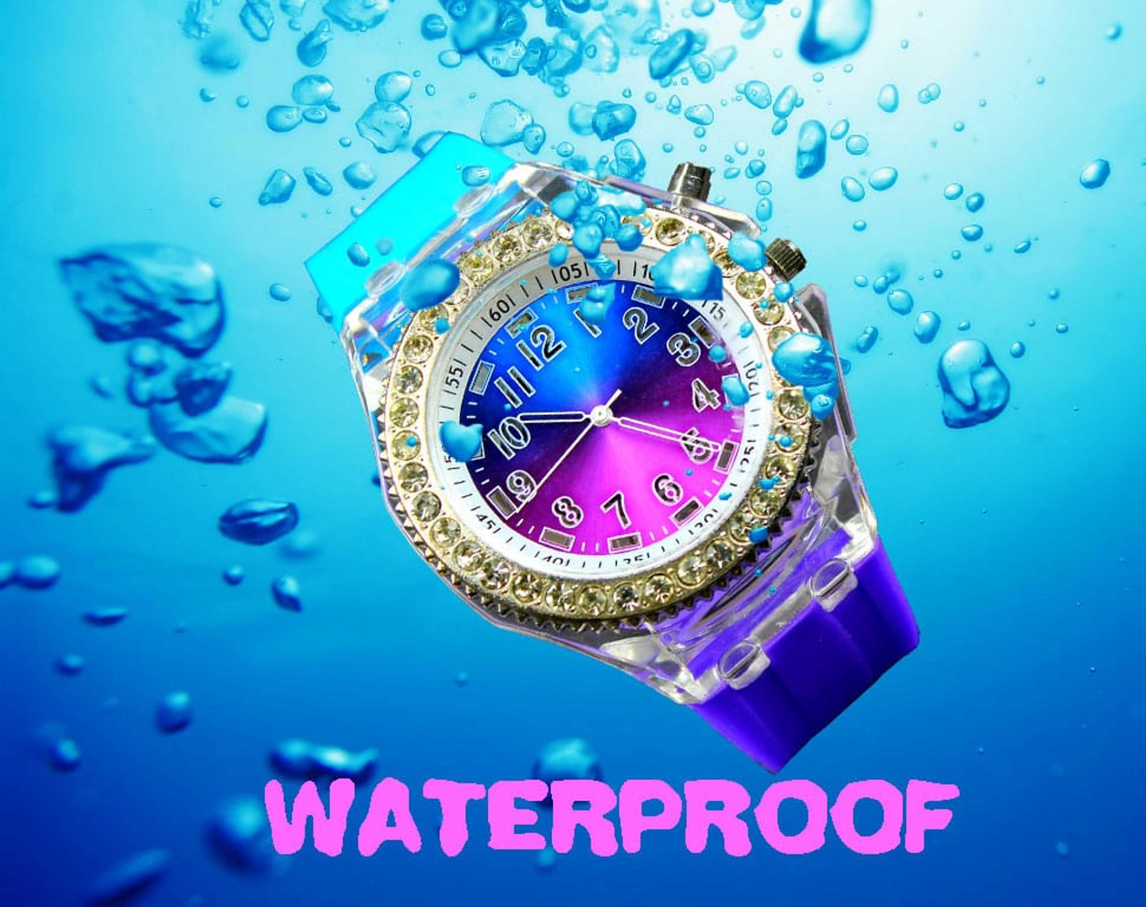 12 light  Water proof Watch