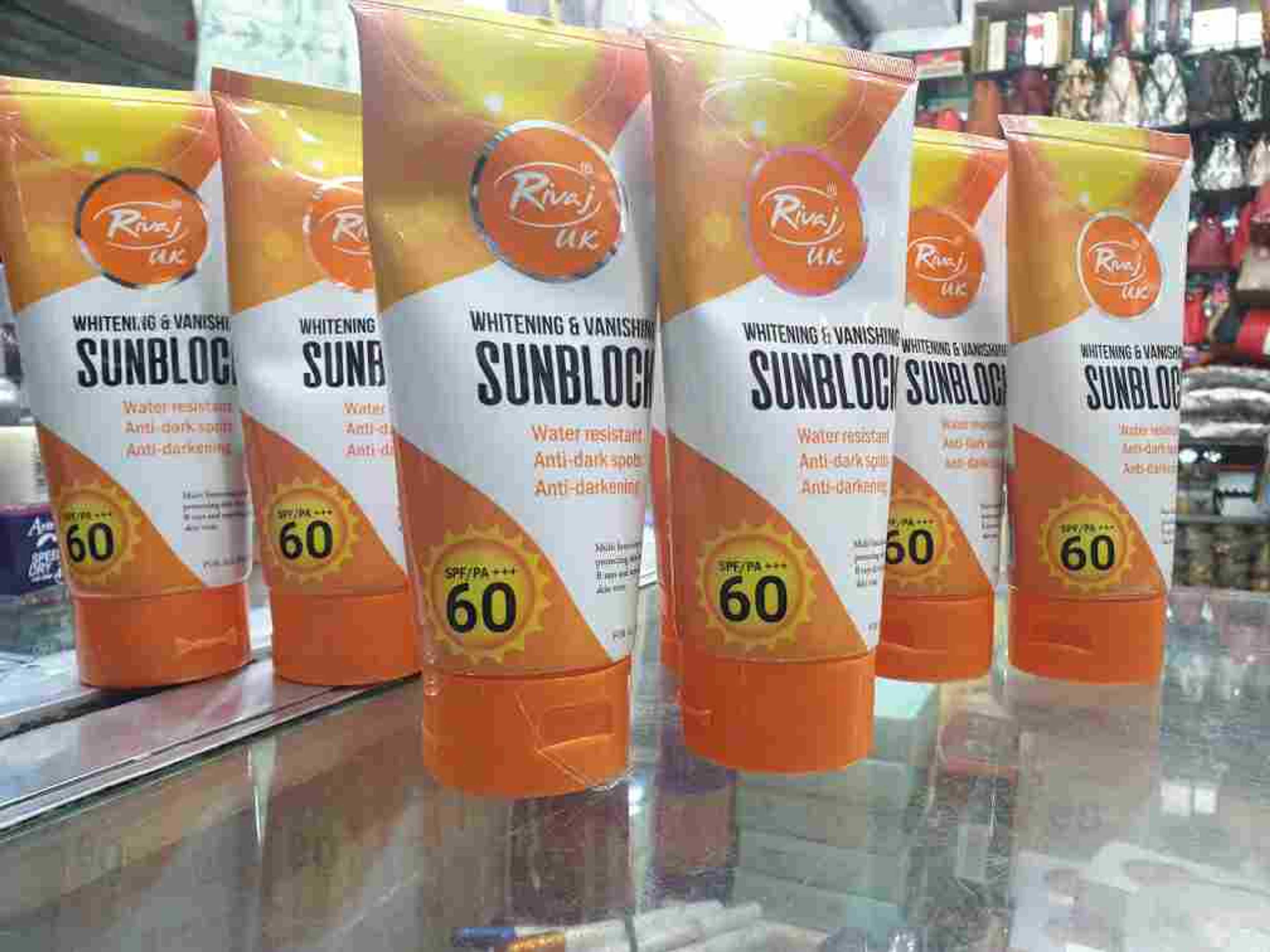 Rivaj sunblock spf60