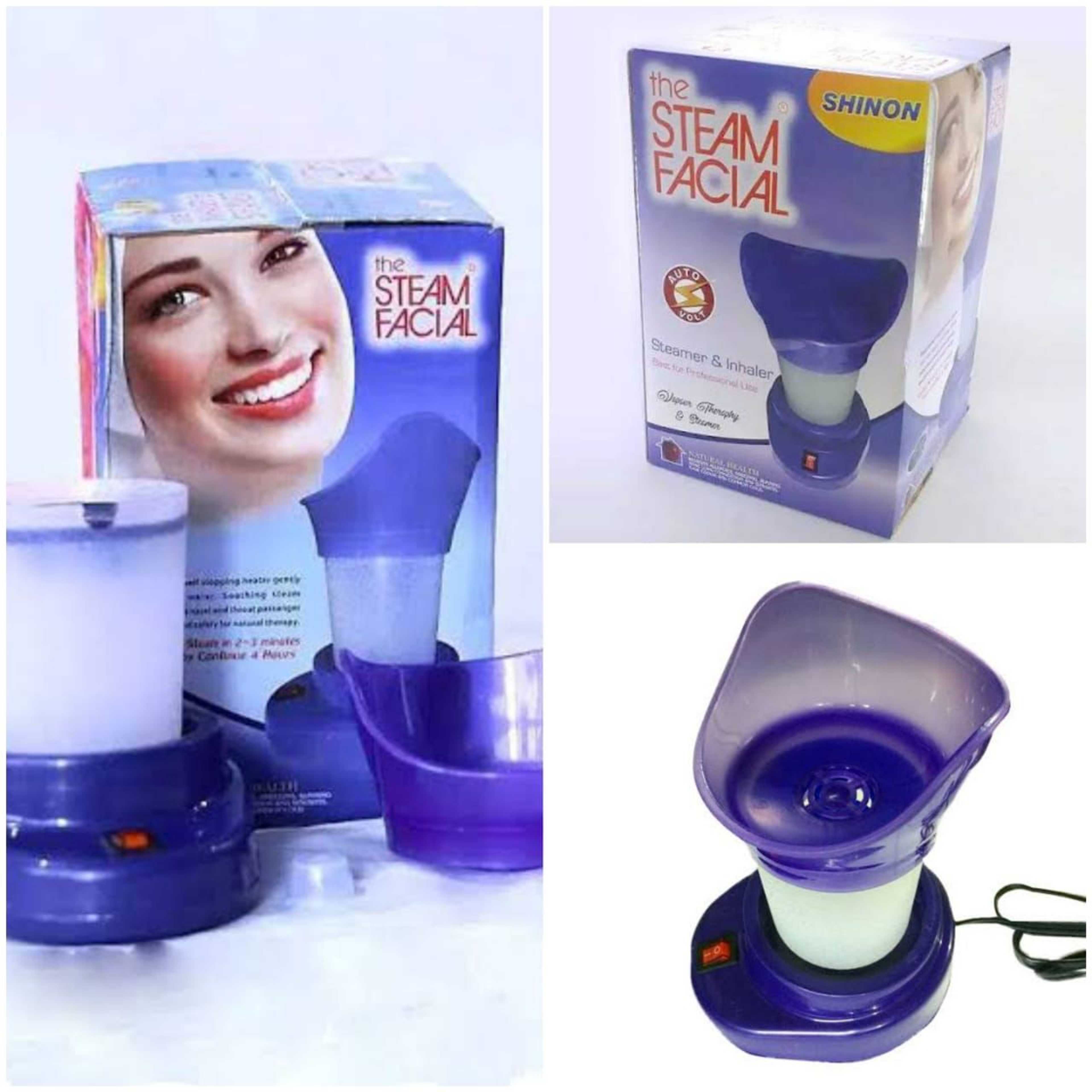 Facial steamer Large-capacity water tank 100ml Gentle and Deap cleaning face steamer Electric spa face steamer Whitening