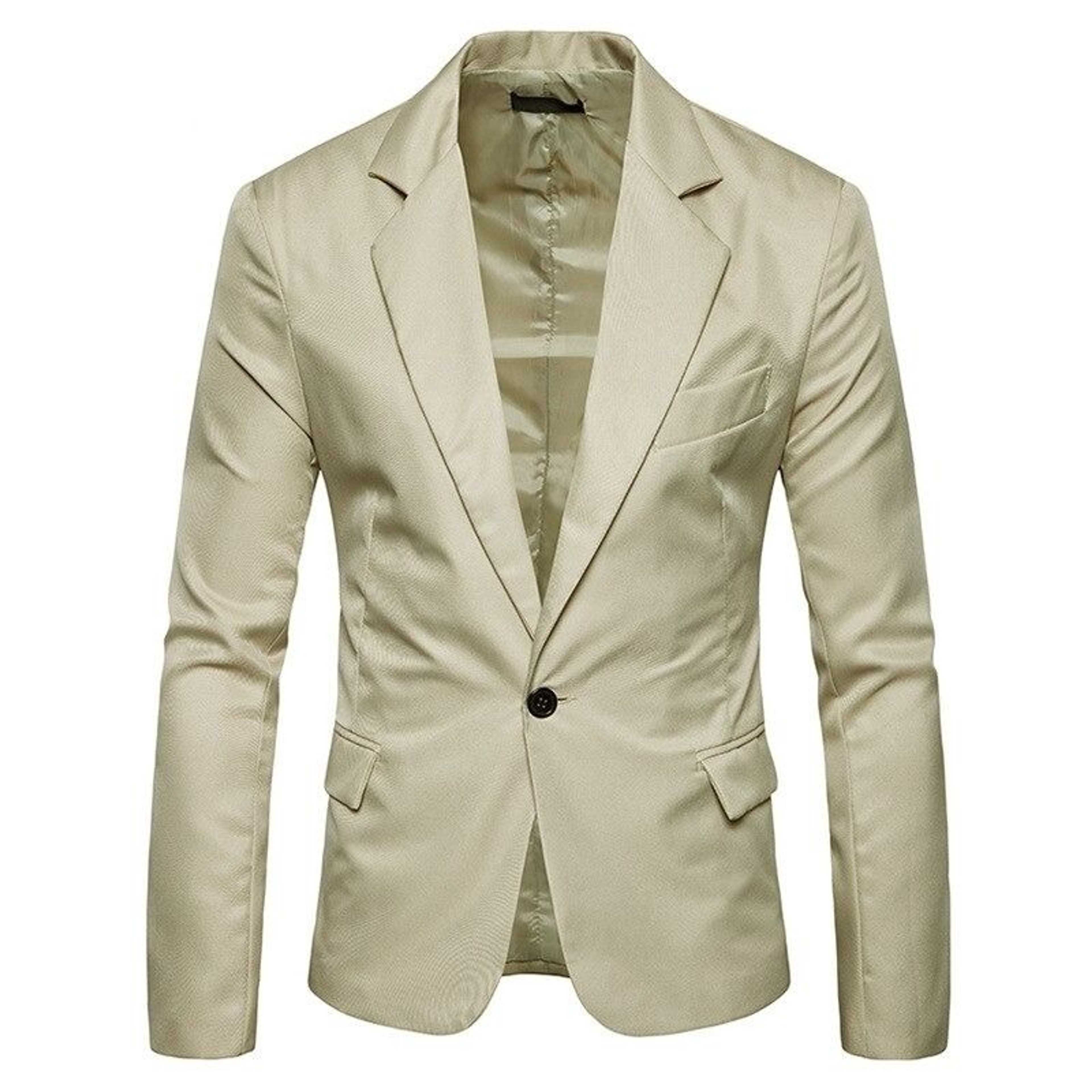 Skin One Button Blazers For Mens