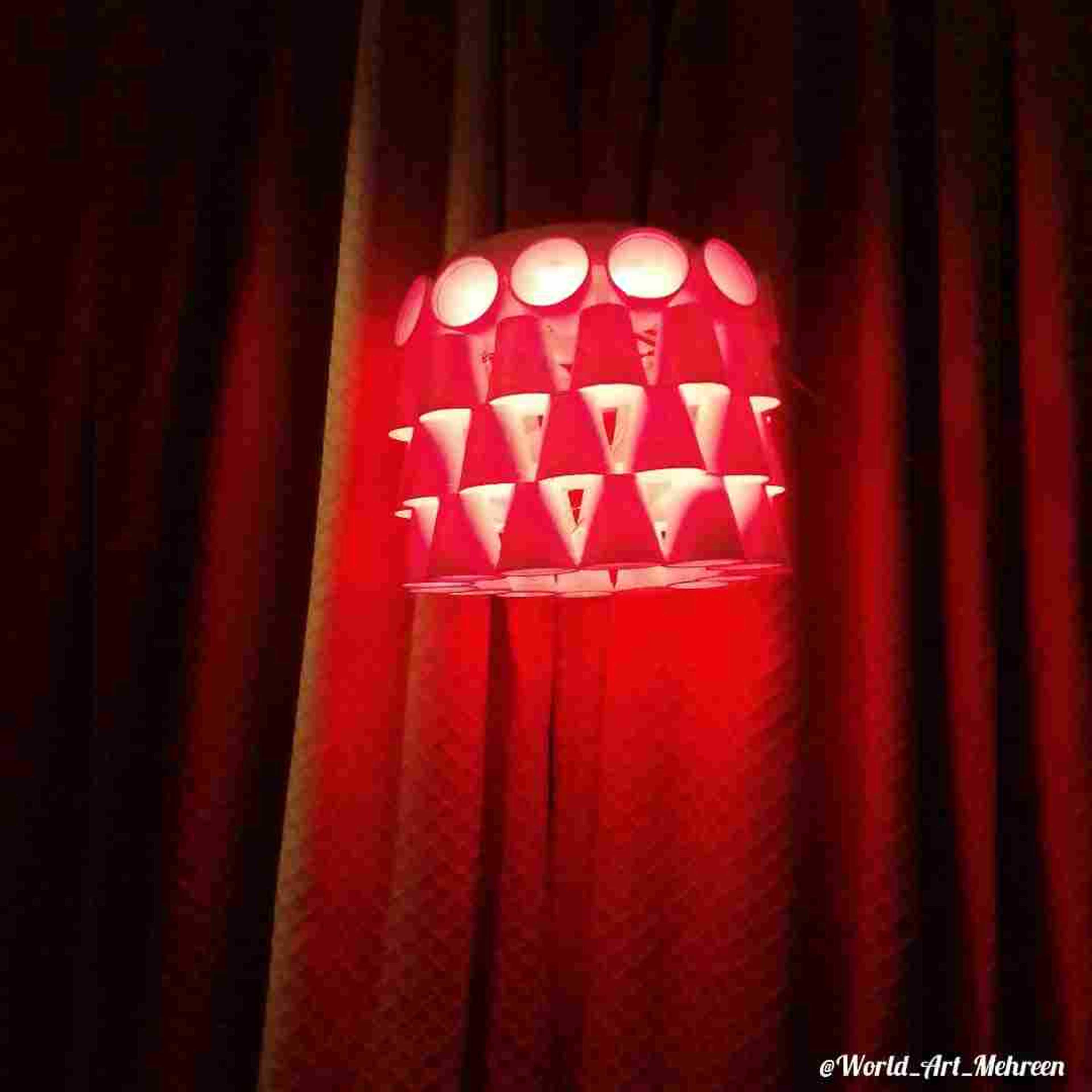 Dly paper glass light lanty making best out of waste project - Product Main Image