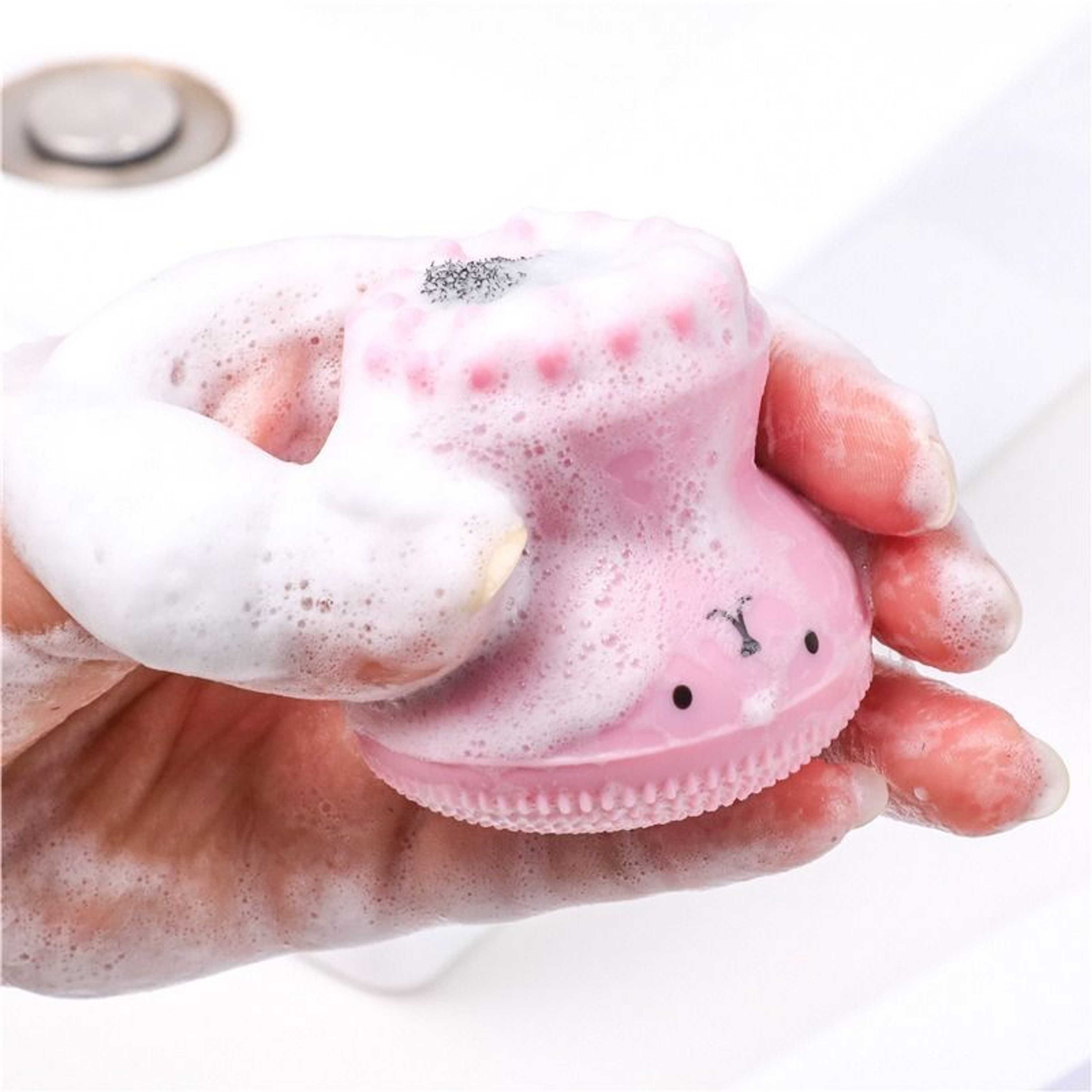 Silicone Face Cleansing Brush Facial Octopus Shape Cleanser Pore Cleaner Exfoliator Face Scrub Washing Brush Skin Care tool