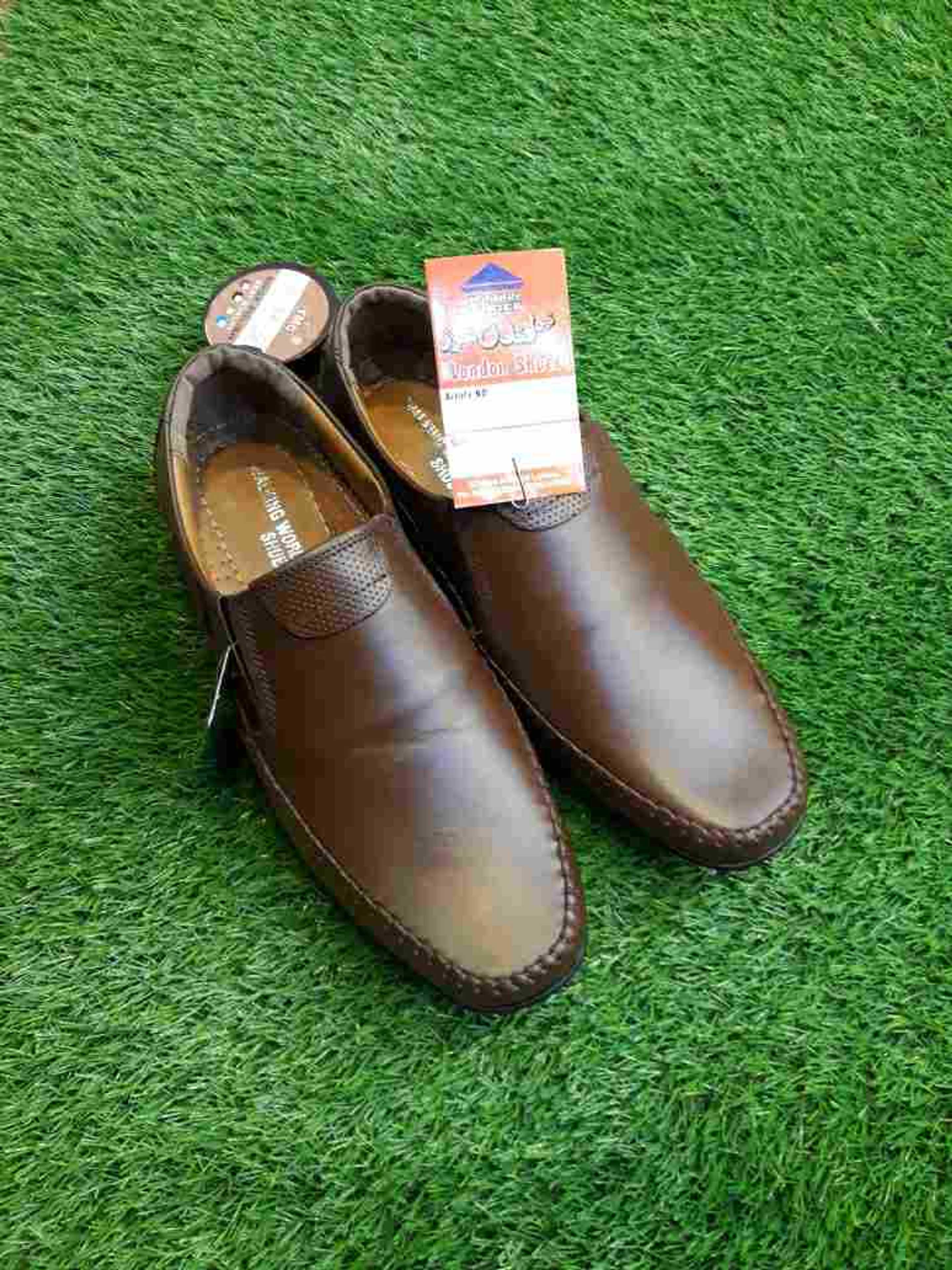 Brown loafers 