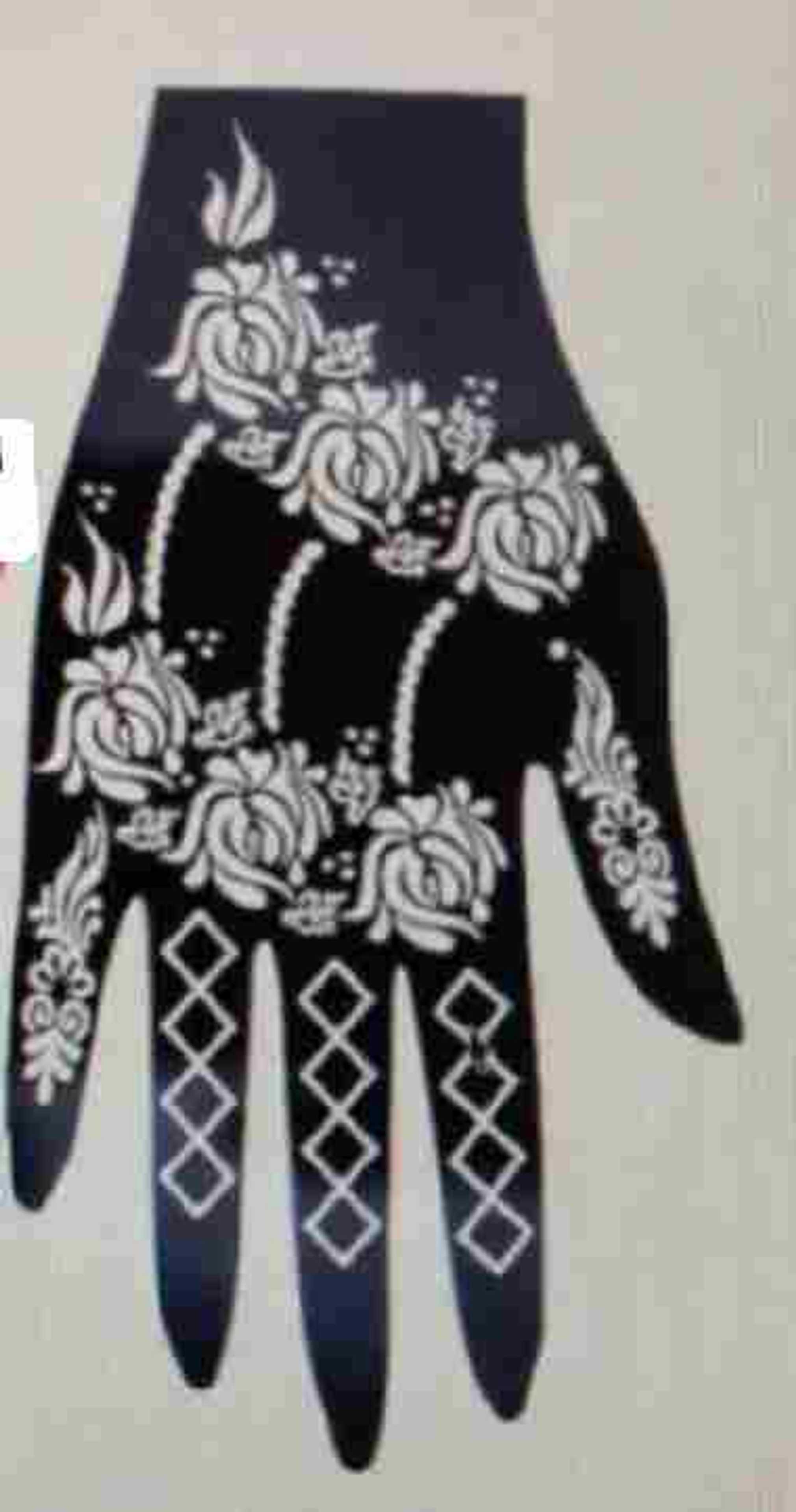 Mehndi Stickers for Girls Fashion pack of 2 - Product Main Image