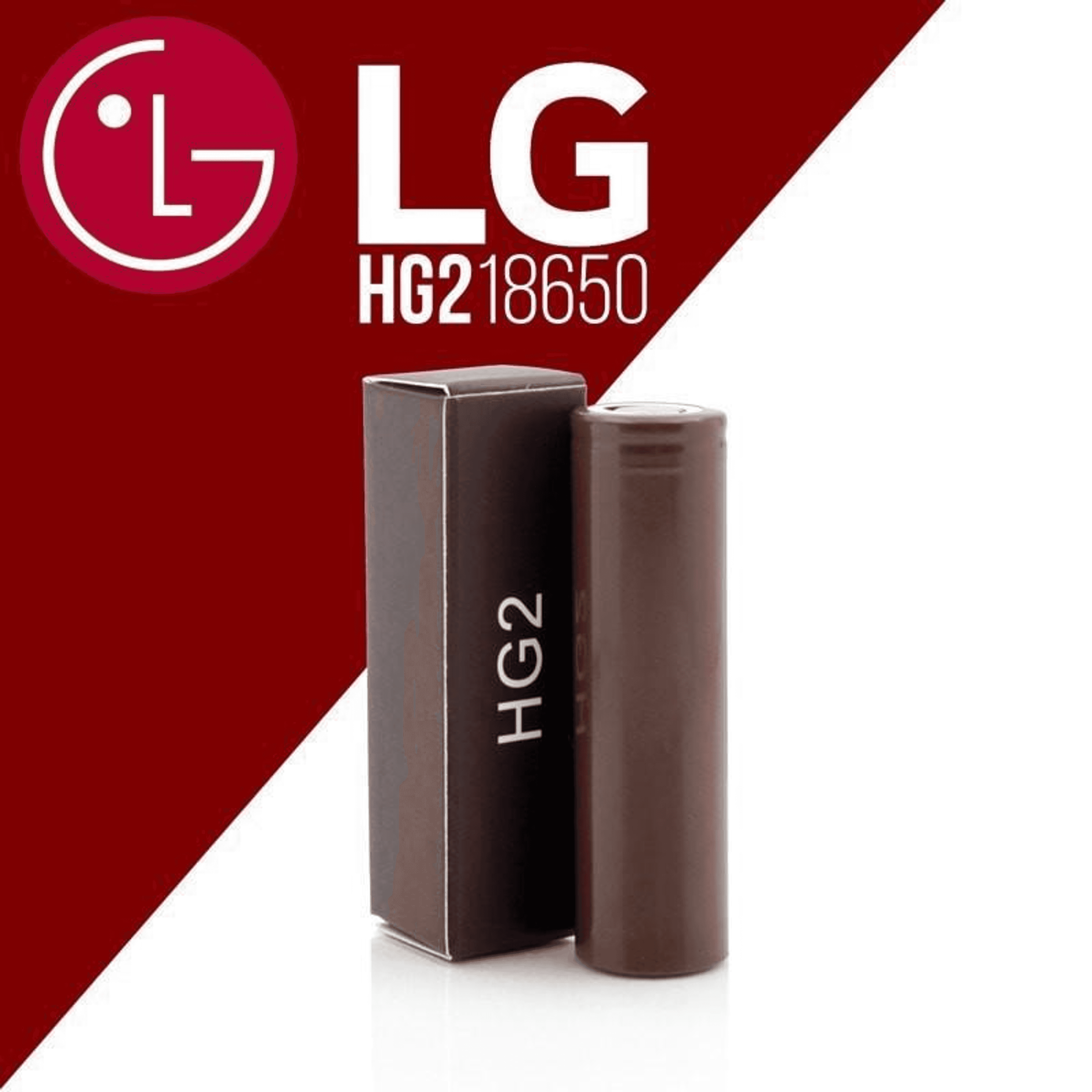 Battery 3000mAh LG HG 2 18650 Rechargeable